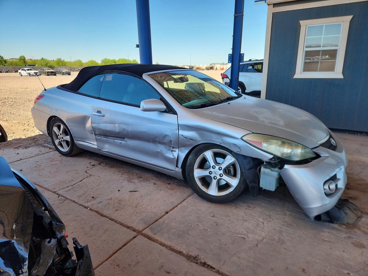 2007 Toyota Camry Solara Sle V6 Silver vin: 4T1FA38P47U119307