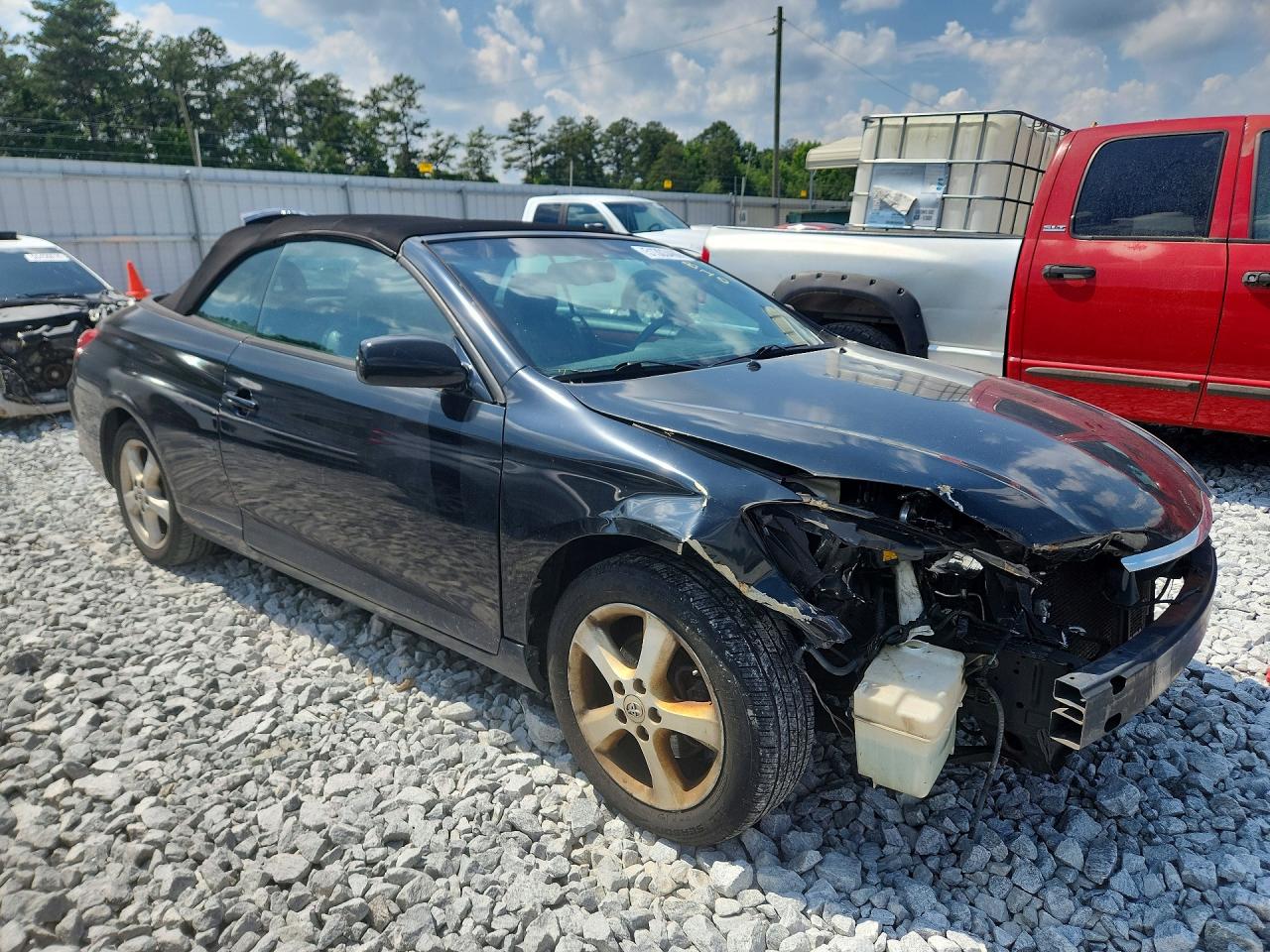 2008 Toyota Camry Solara Sle V6 Black vin: 4T1FA38P48U140725