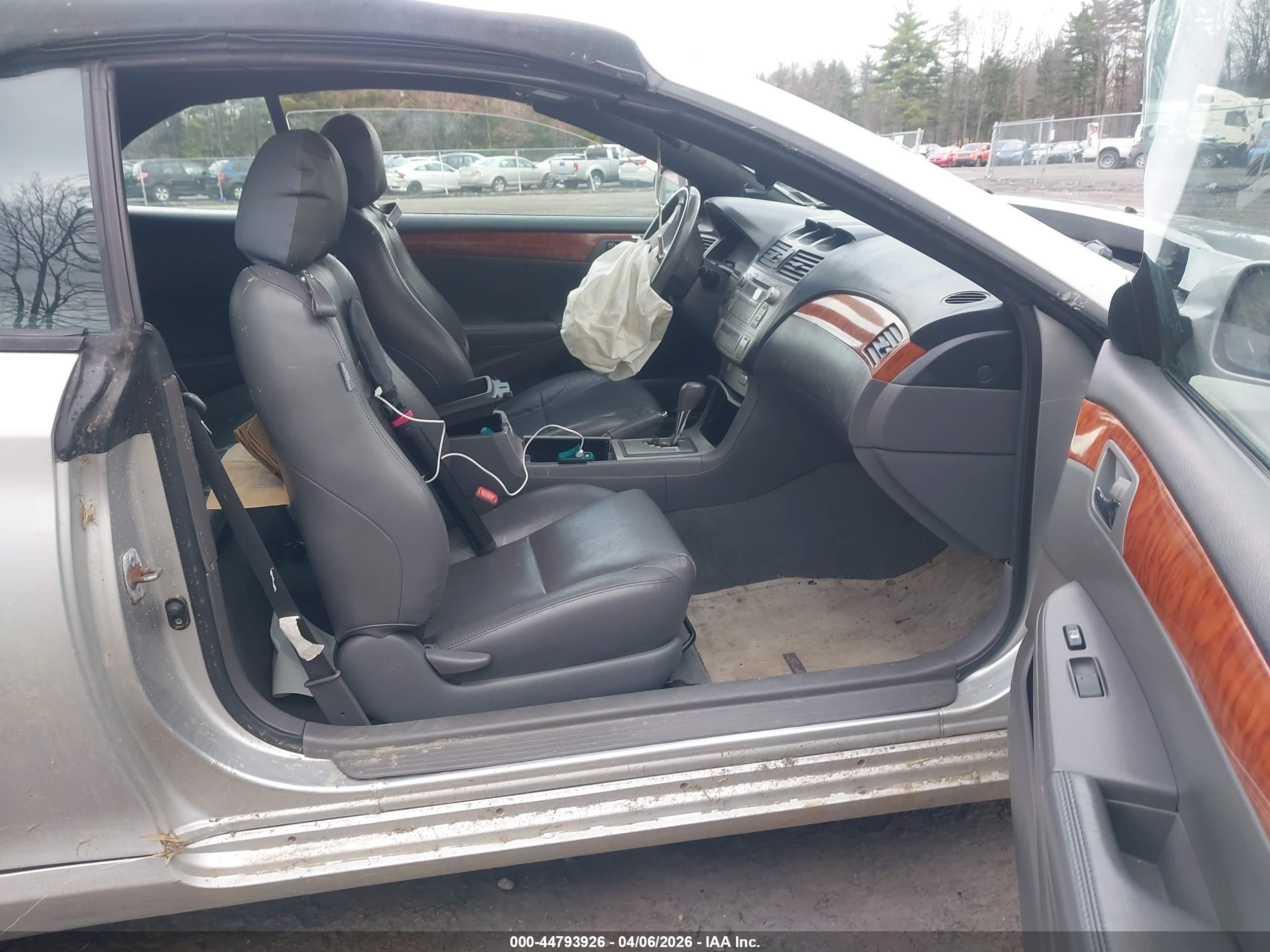 2008 Toyota Camry Solara Sle Silver vin: 4T1FA38P48U144015