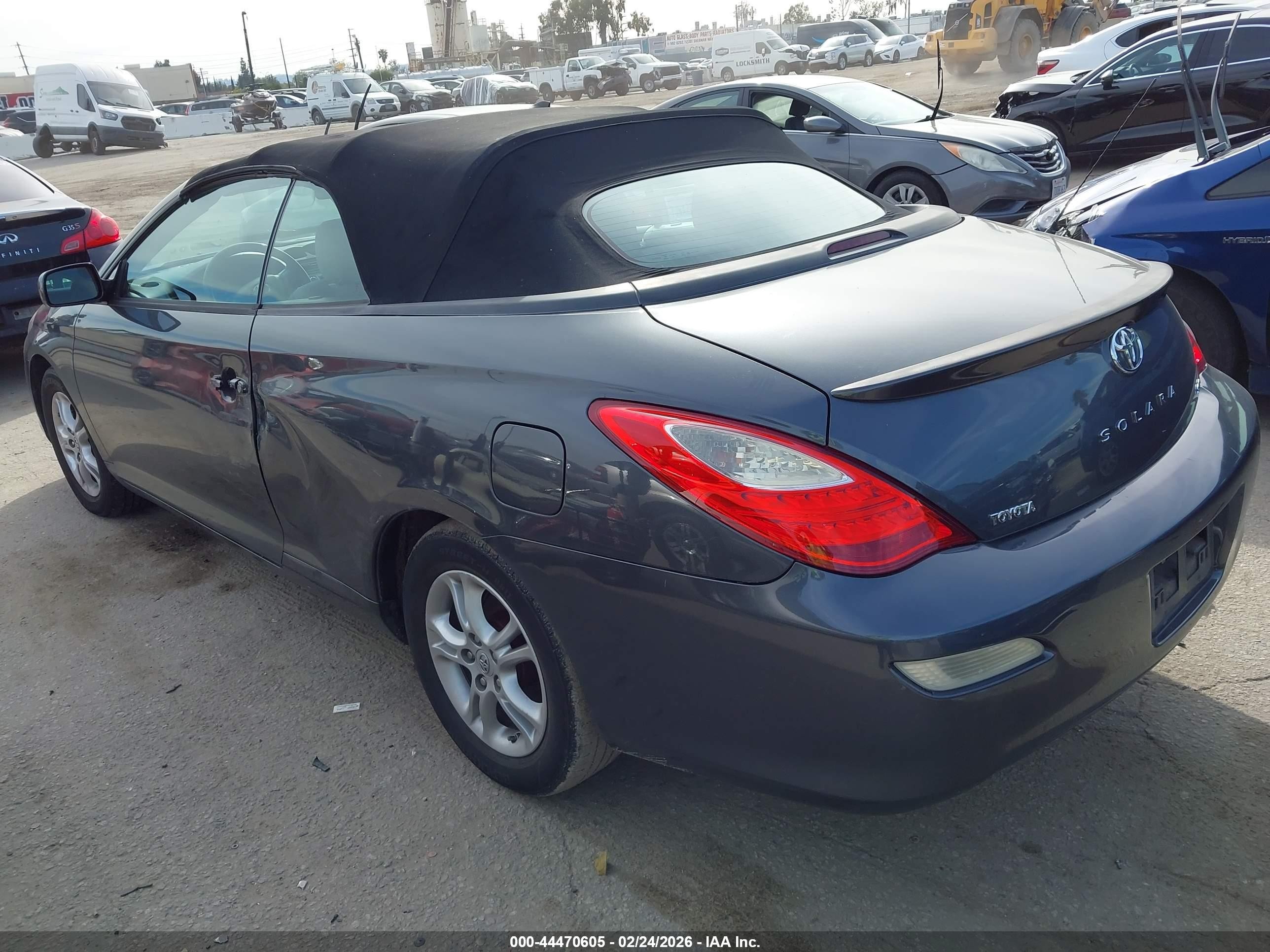 2008 Toyota Camry Solara Se Gray vin: 4T1FA38P48U147321