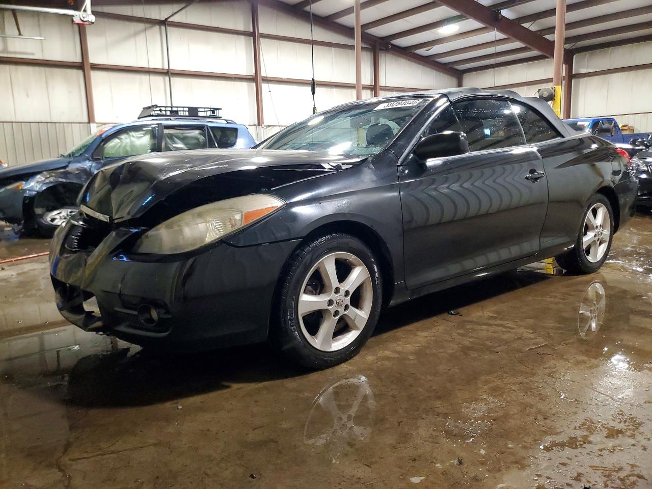 2008 Toyota Camry Solara Sle V6 Black vin: 4T1FA38P48U159114