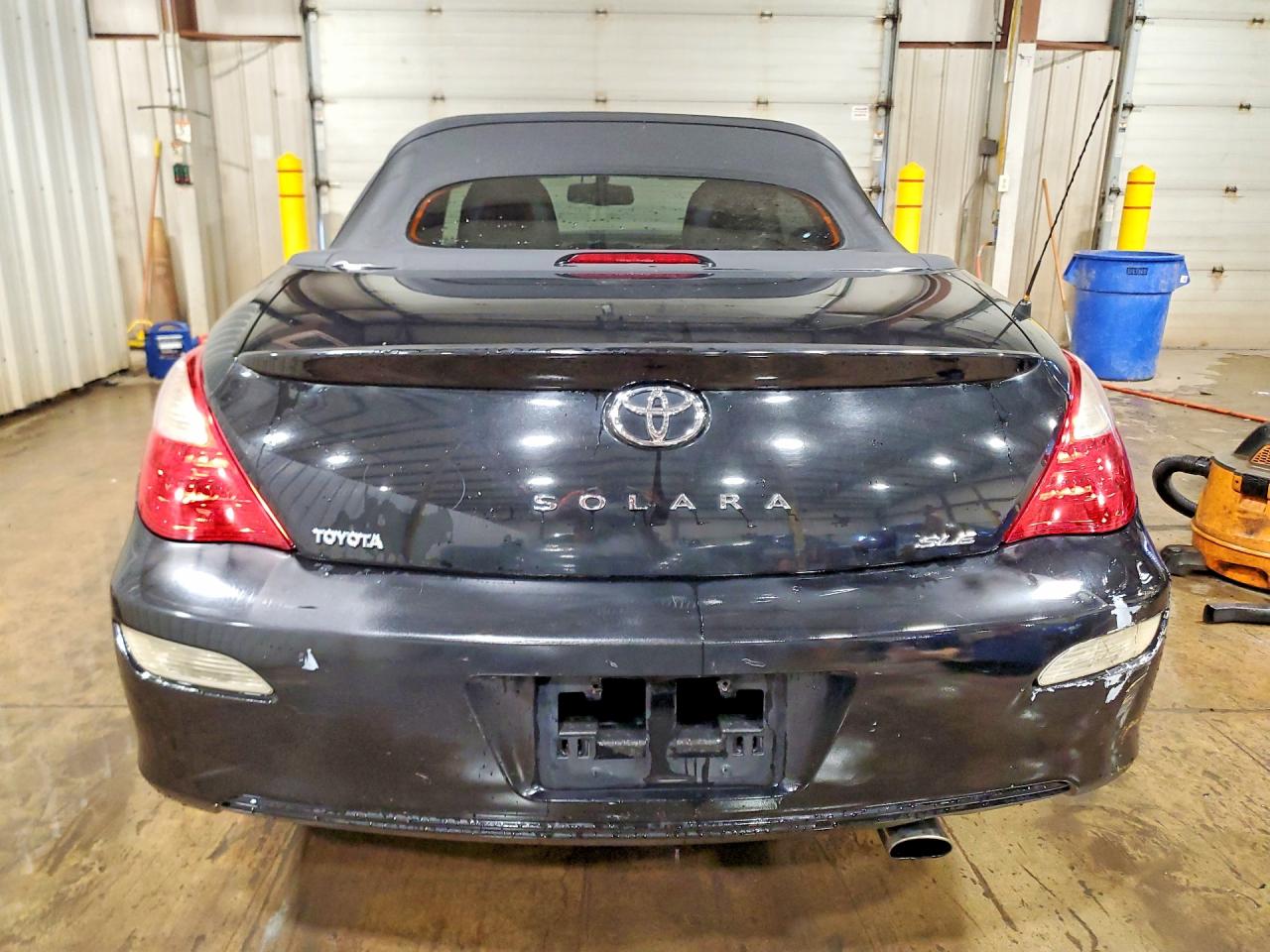 2008 Toyota Camry Solara Sle V6 Black vin: 4T1FA38P48U159114