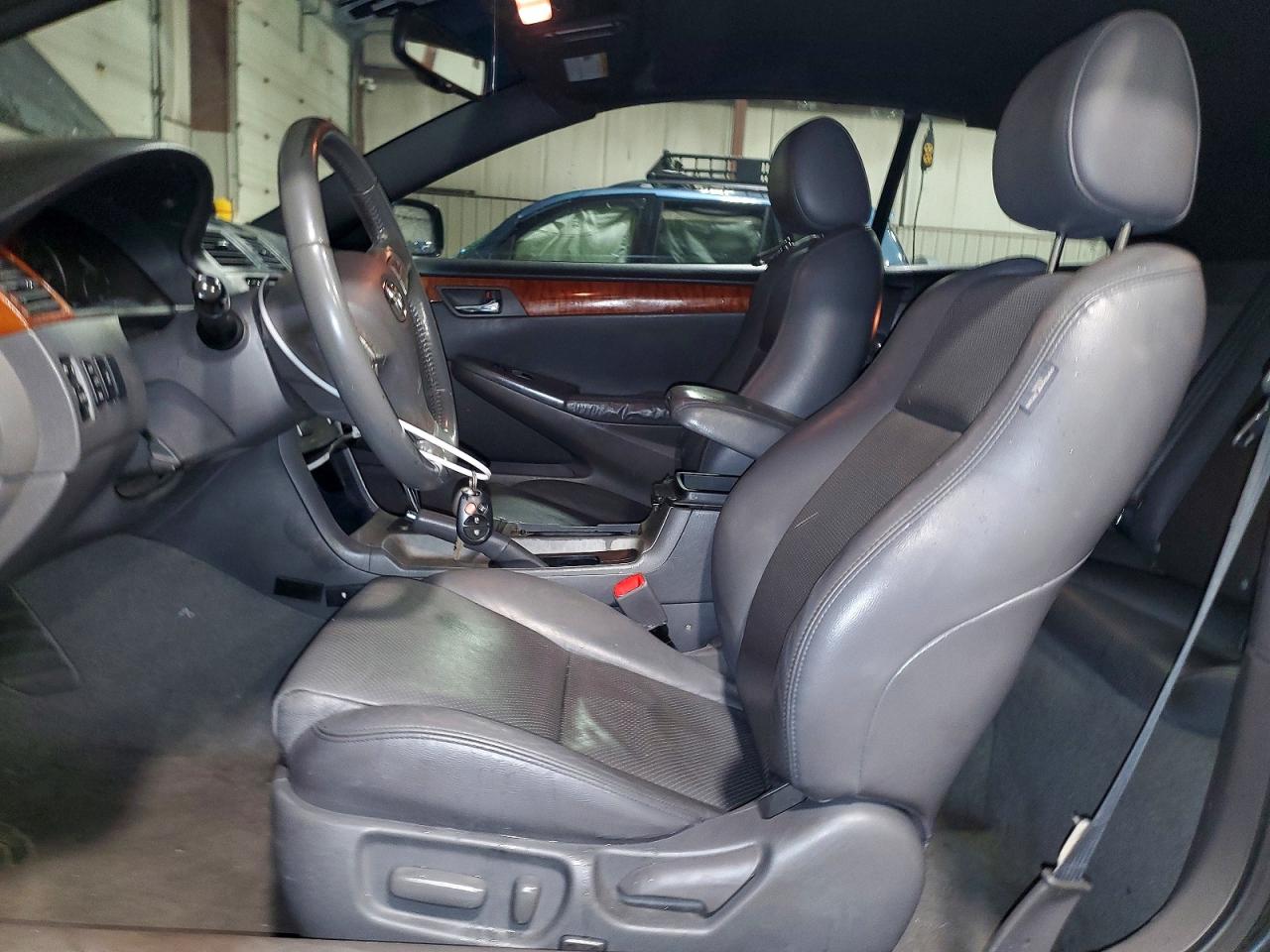 2008 Toyota Camry Solara Sle V6 Black vin: 4T1FA38P48U159114