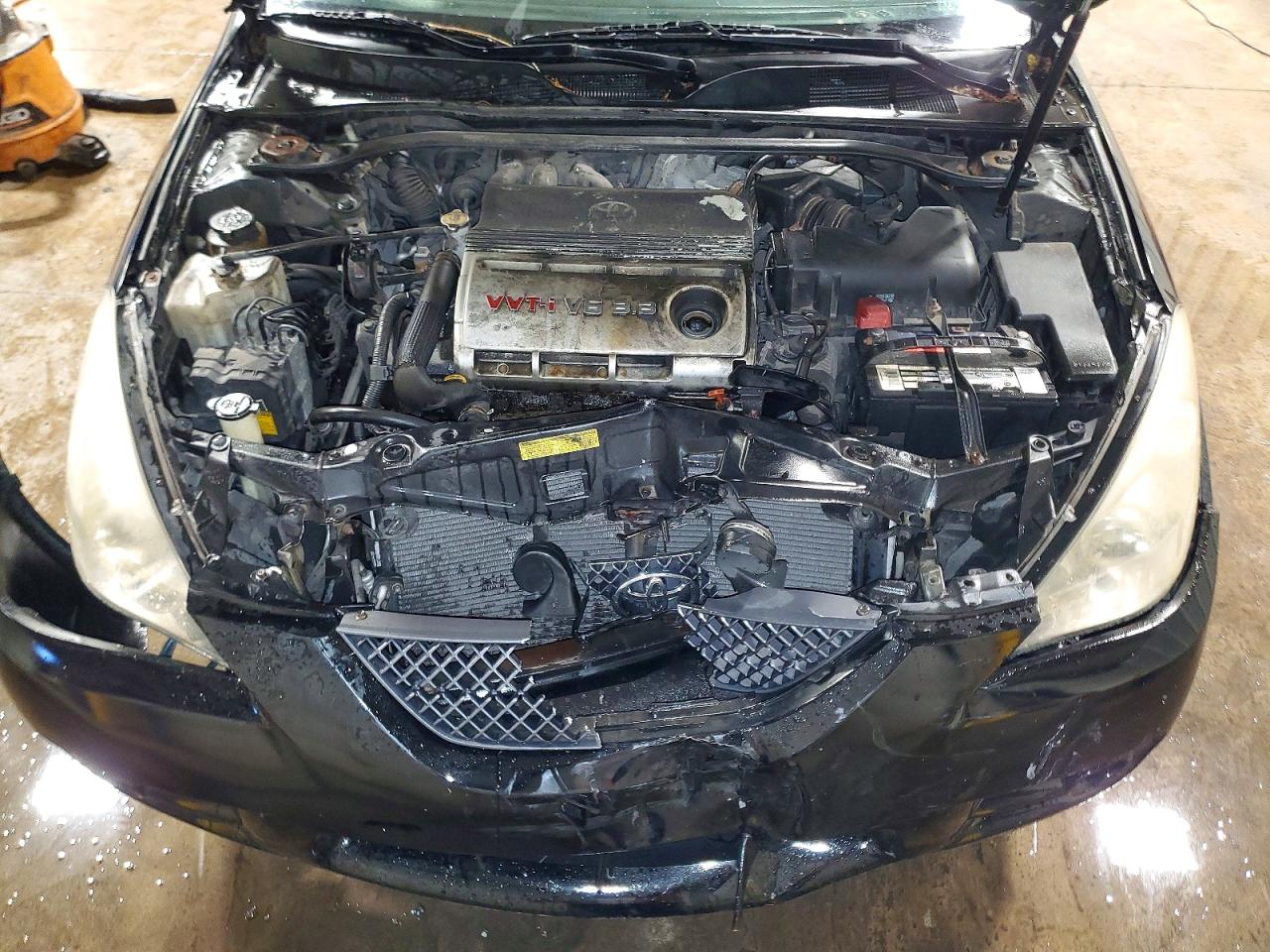 2008 Toyota Camry Solara Sle V6 Black vin: 4T1FA38P48U159114
