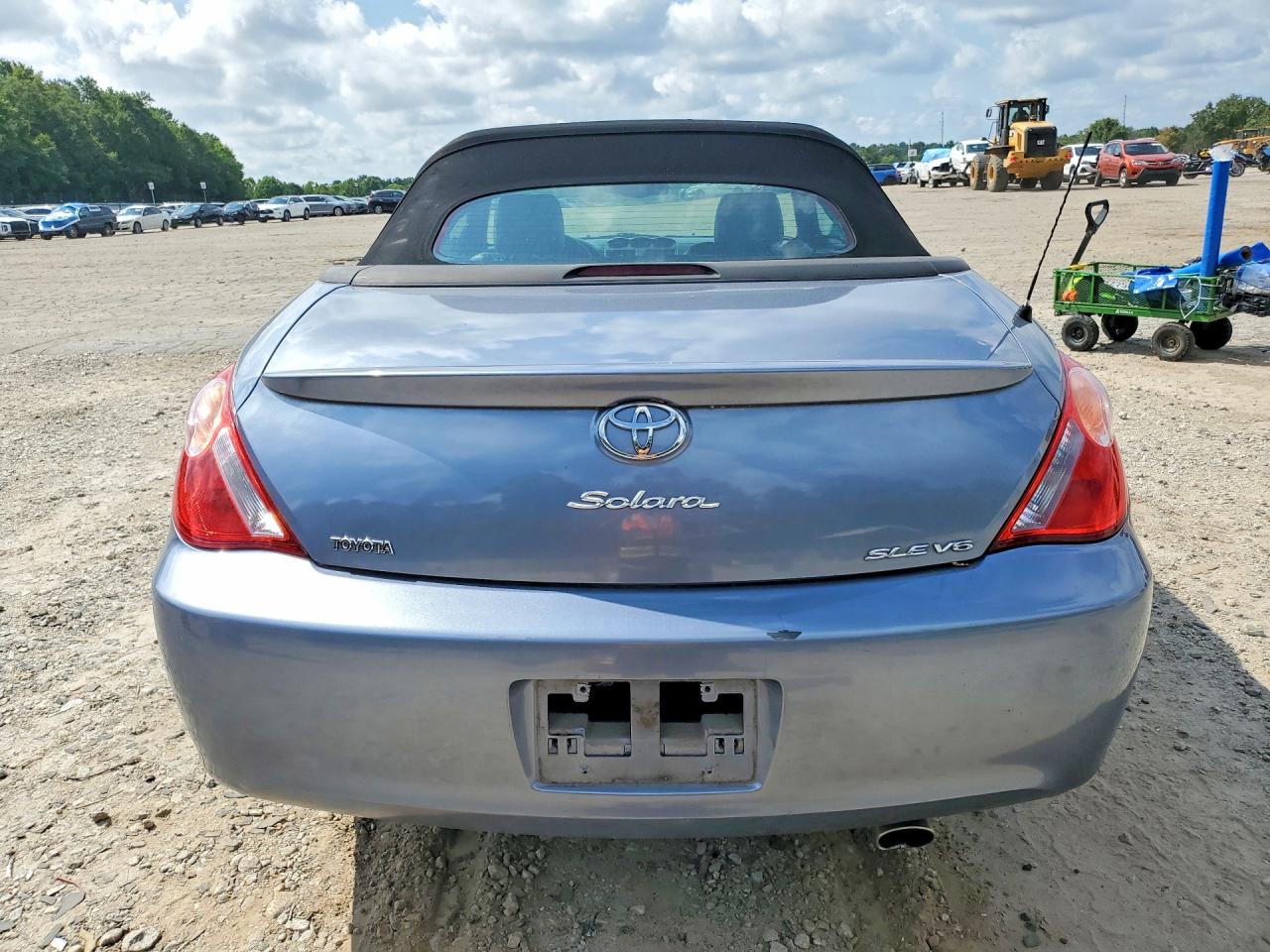 2005 Toyota Camry Solara Sle V6 Синий vin: 4T1FA38P55U046154