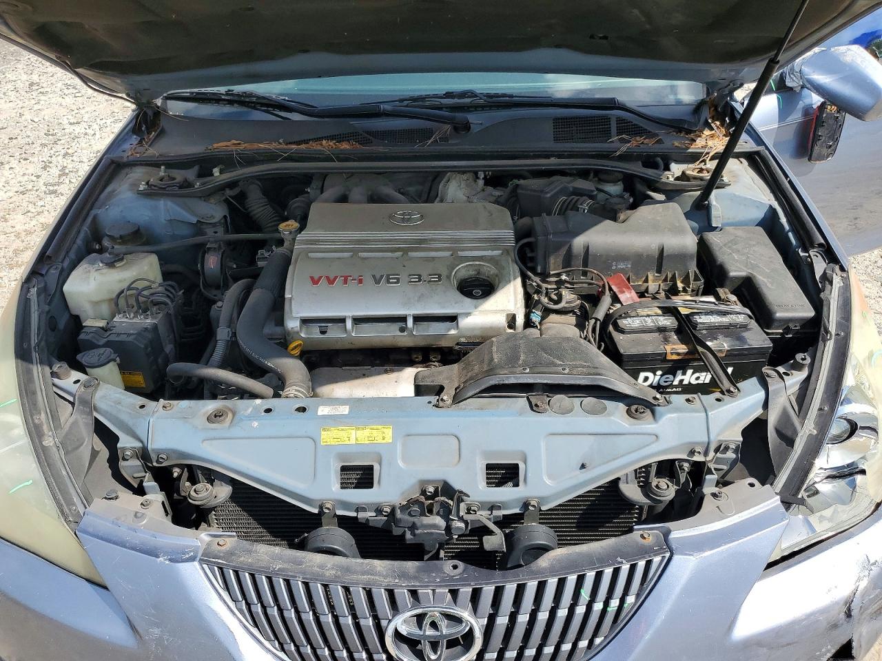 2005 Toyota Camry Solara Sle V6 Синий vin: 4T1FA38P55U046154