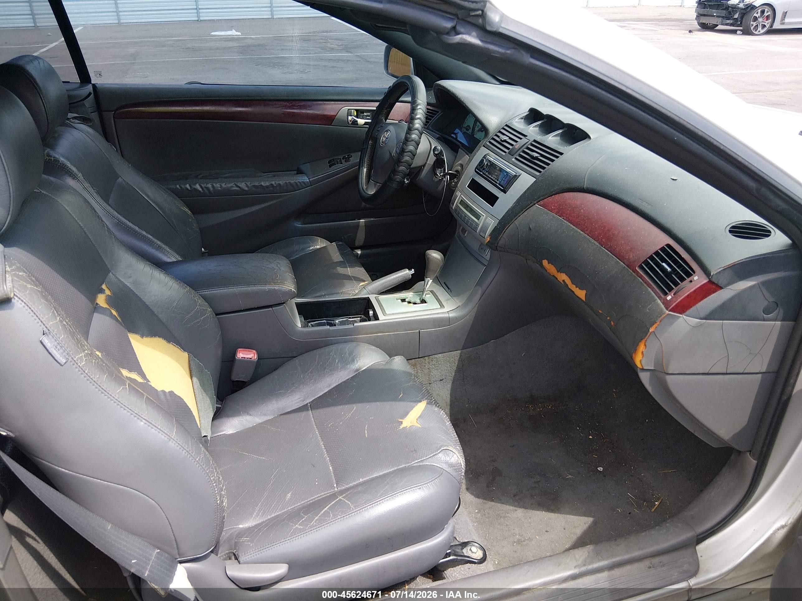 2005 Toyota Camry Solara Sle Silver vin: 4T1FA38P55U046316
