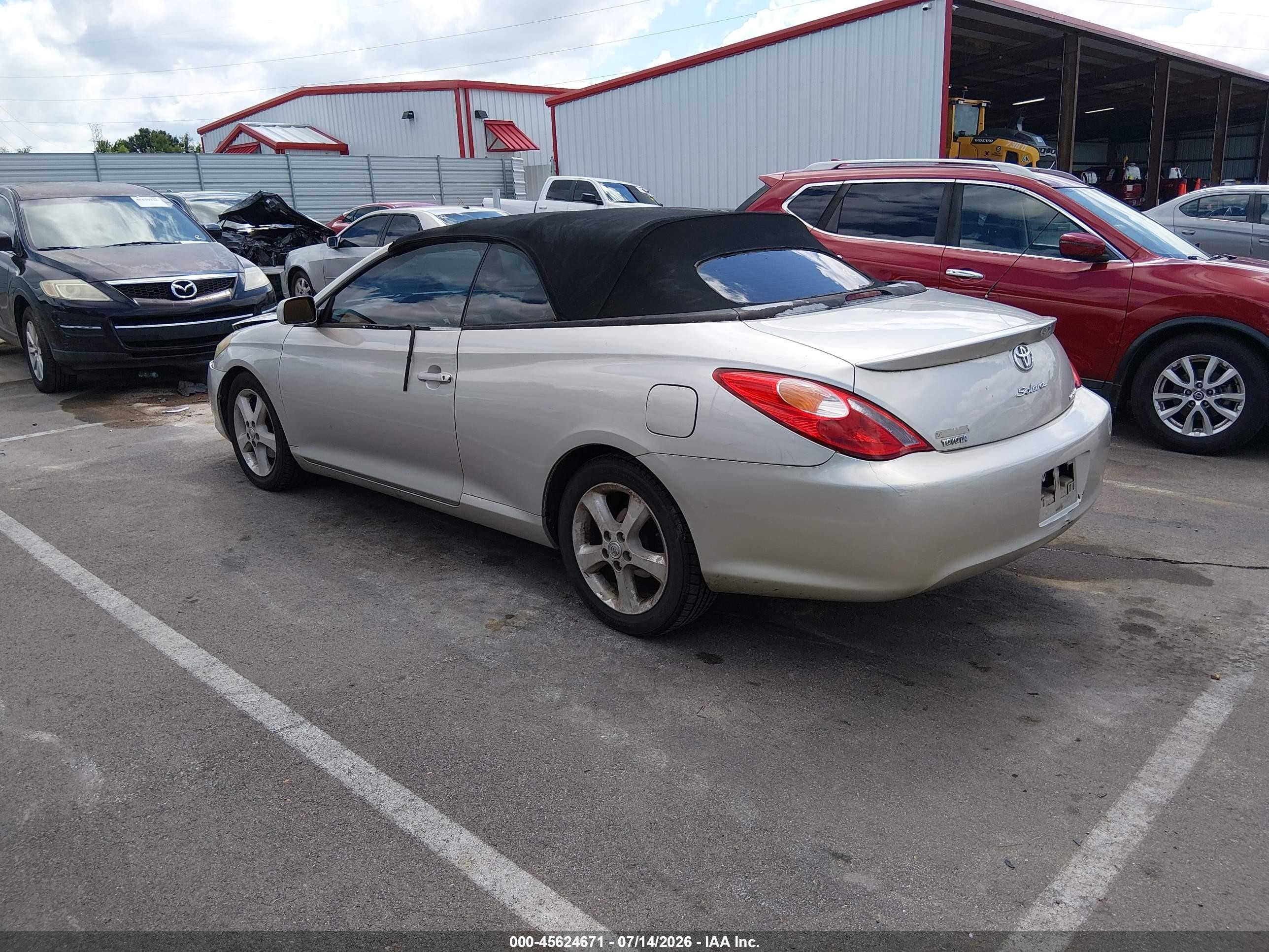 2005 Toyota Camry Solara Sle Silver vin: 4T1FA38P55U046316