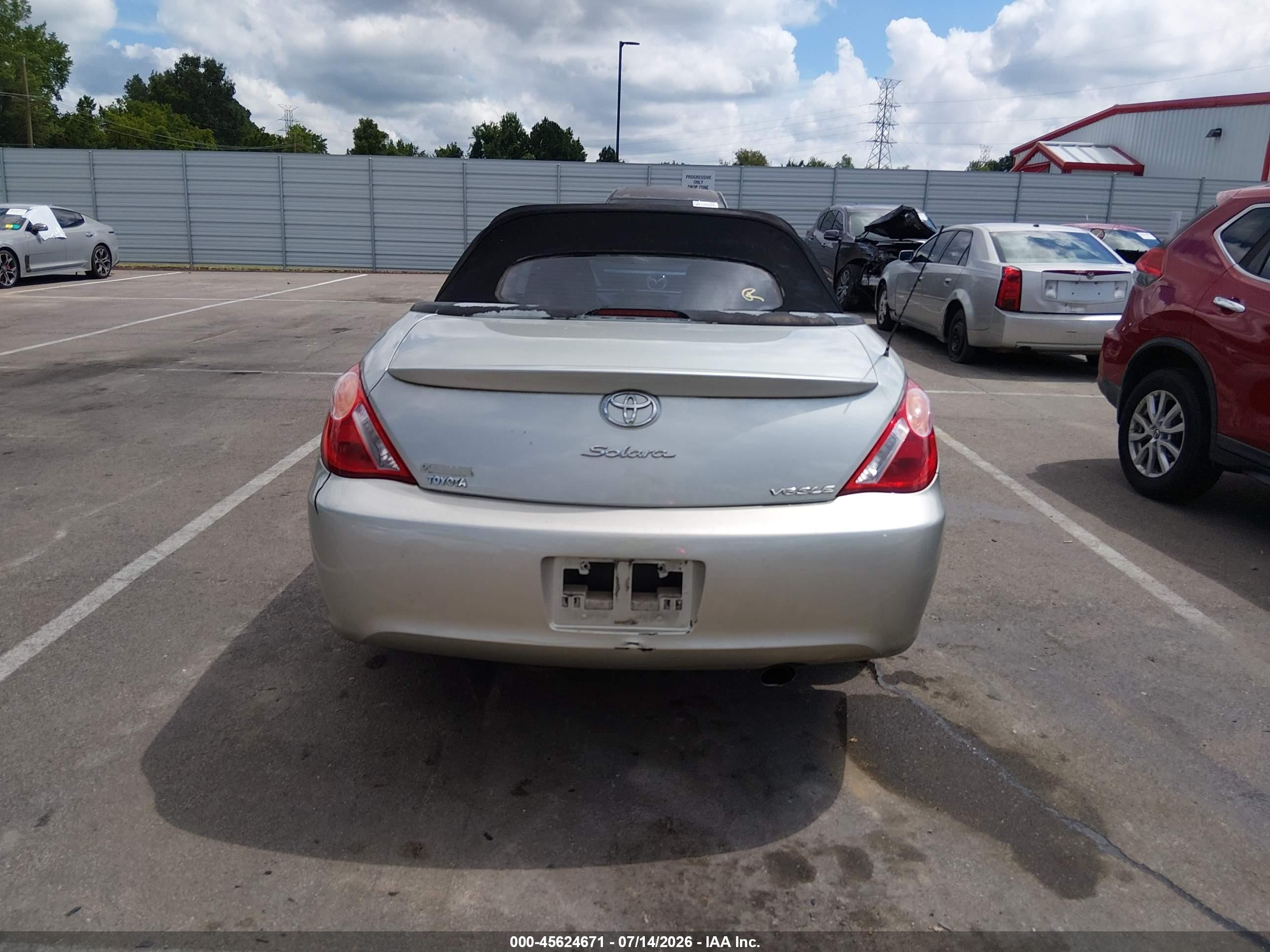 2005 Toyota Camry Solara Sle Silver vin: 4T1FA38P55U046316