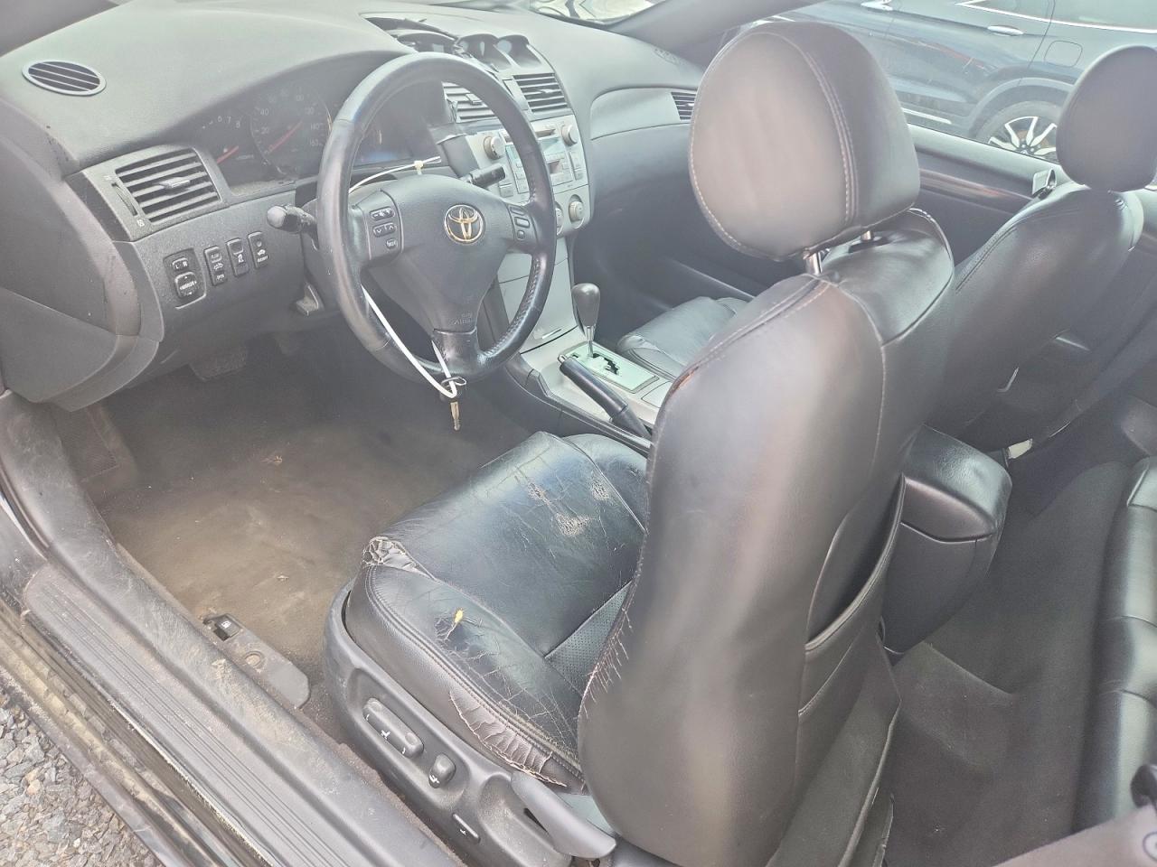 2006 Toyota Camry Solara Se V6 Black vin: 4T1FA38P56U067684