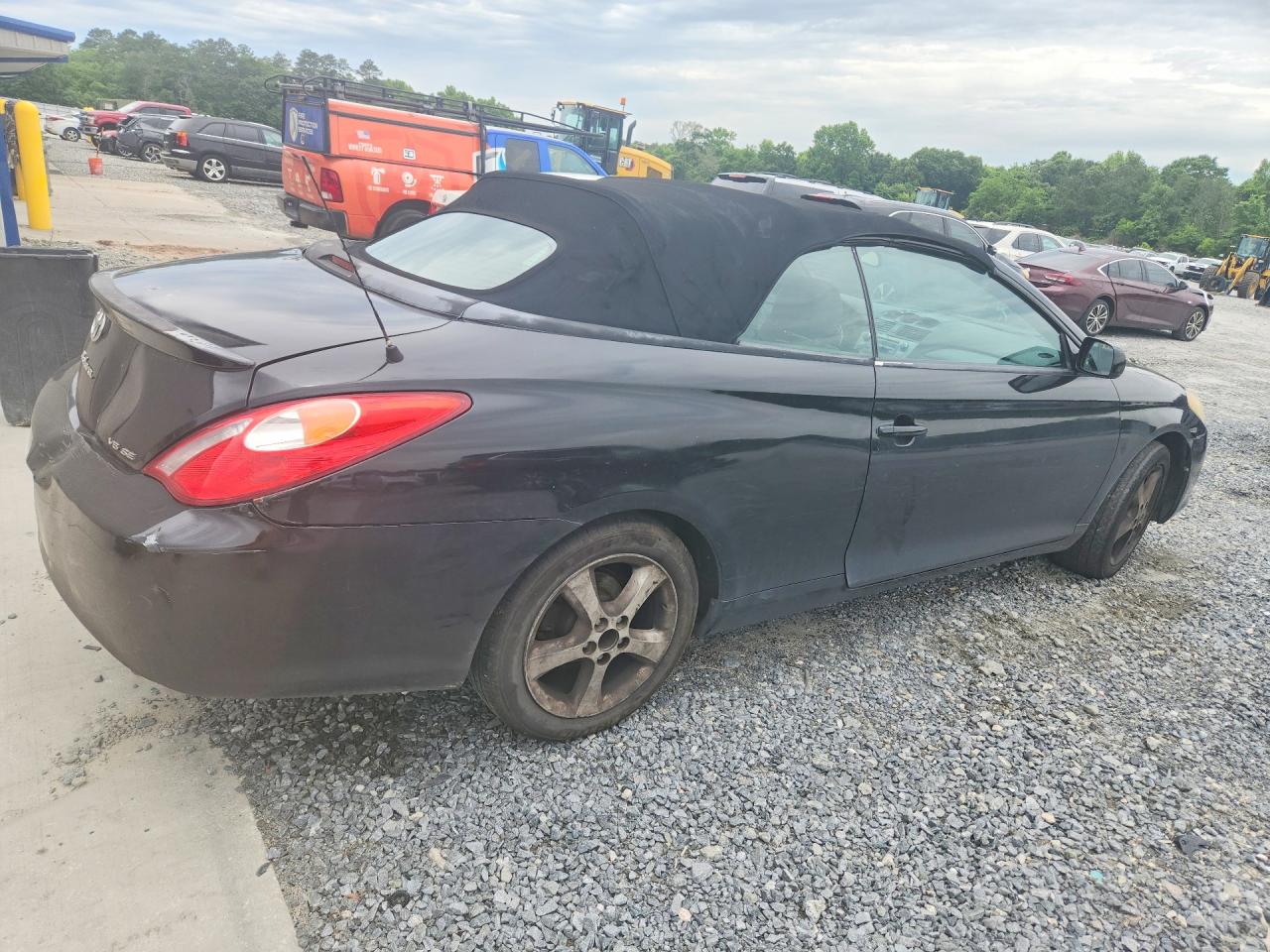 2006 Toyota Camry Solara Se V6 Black vin: 4T1FA38P56U067684