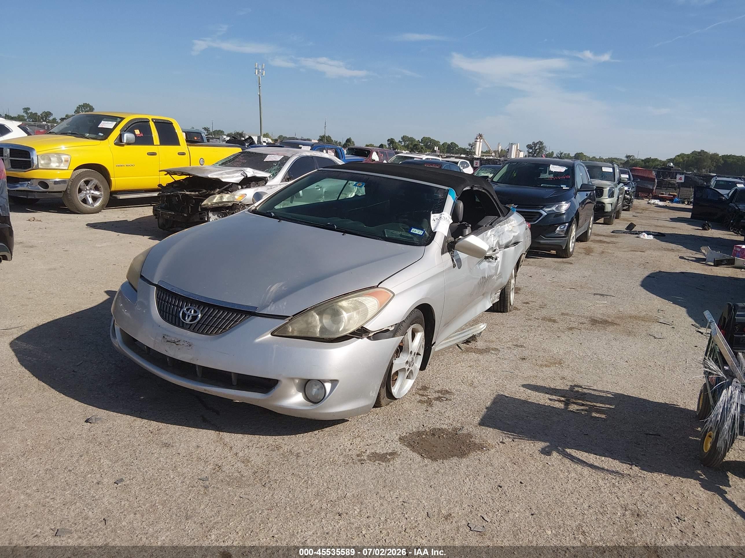 2006 Toyota Camry Solara Sle Silver vin: 4T1FA38P56U070875