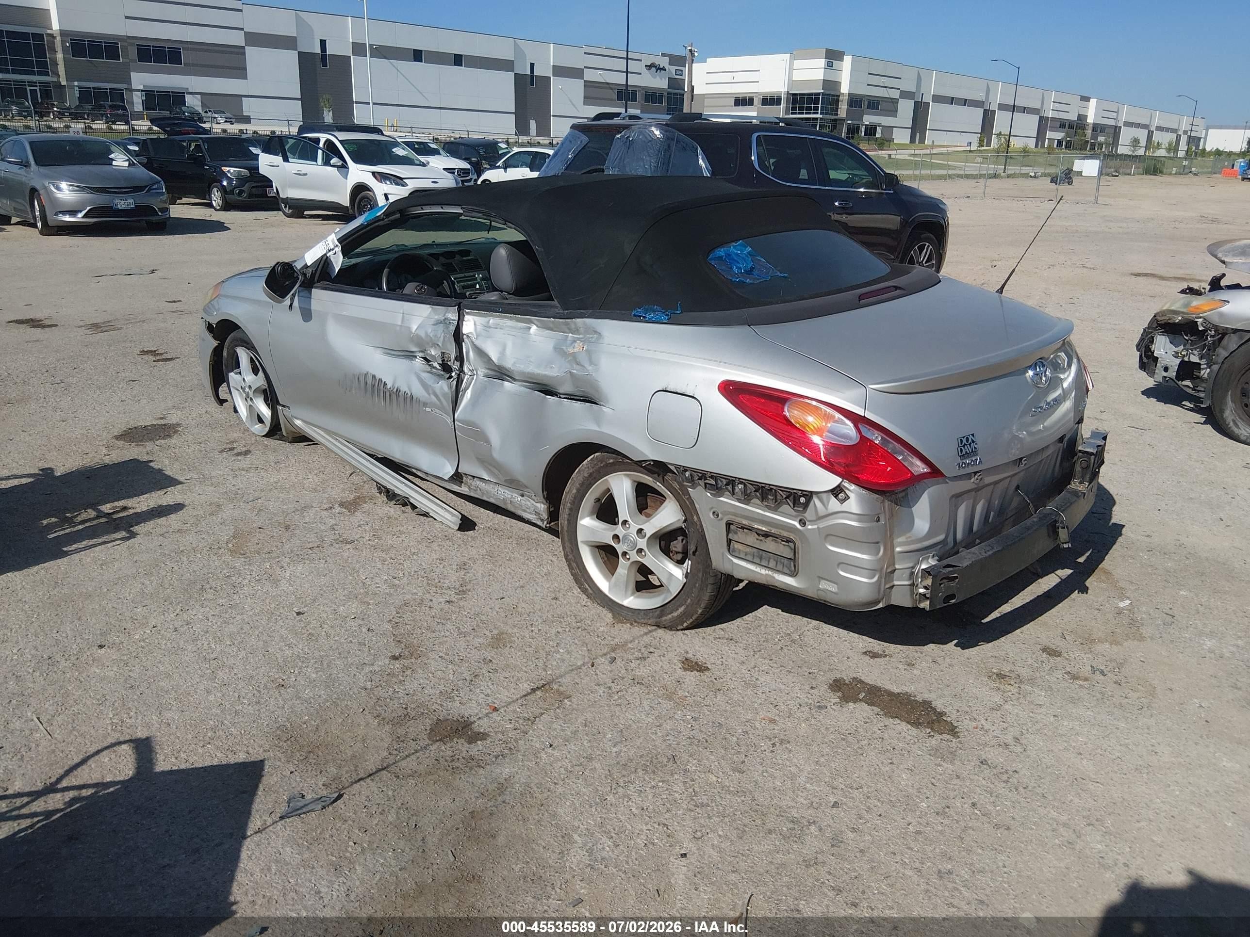 2006 Toyota Camry Solara Sle Silver vin: 4T1FA38P56U070875