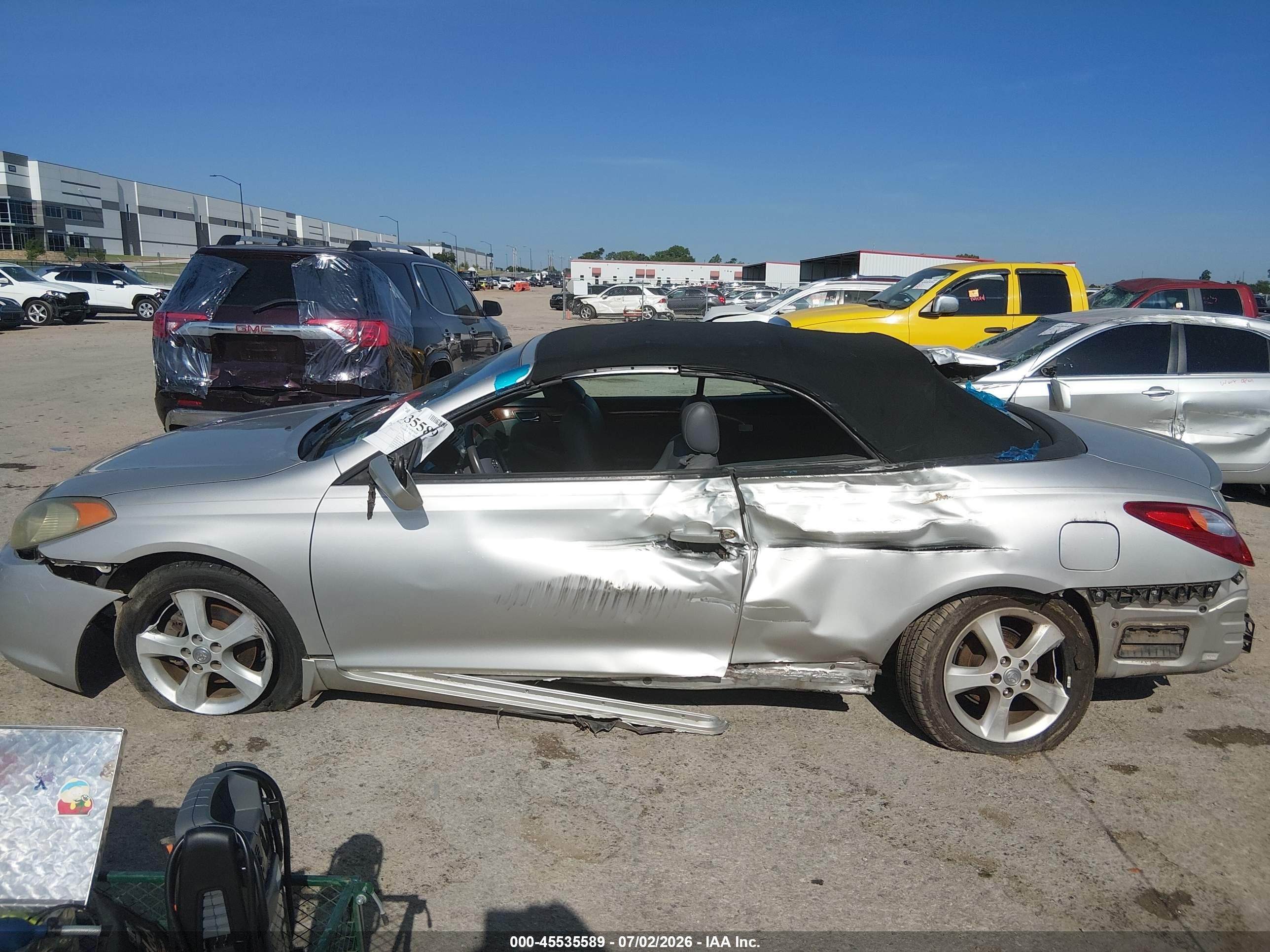 2006 Toyota Camry Solara Sle Silver vin: 4T1FA38P56U070875