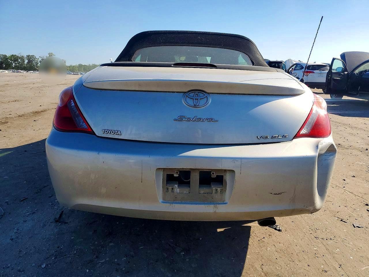 2006 Toyota Camry Solara Sle V6 Silver vin: 4T1FA38P56U083285