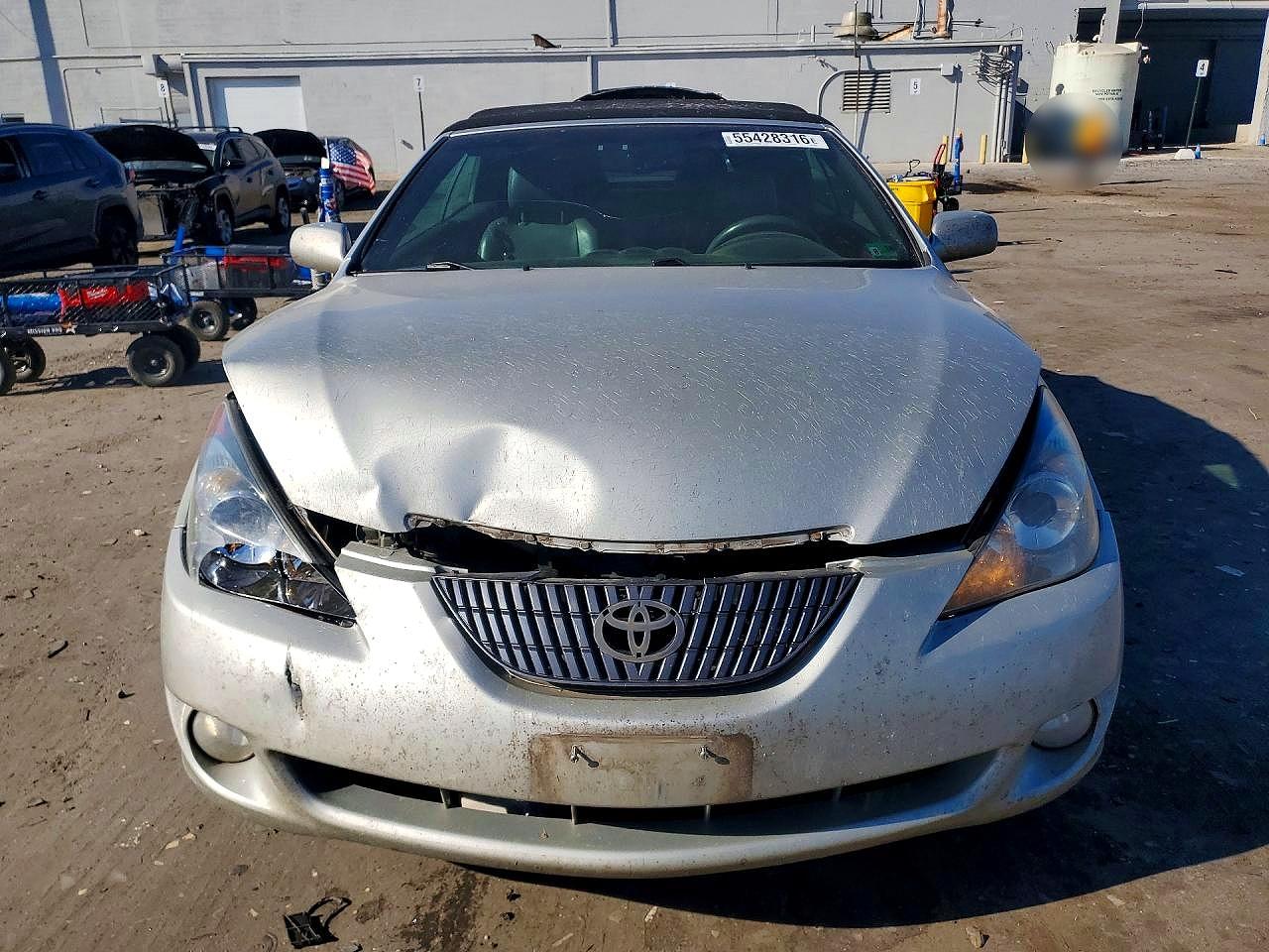 2006 Toyota Camry Solara Sle V6 Silver vin: 4T1FA38P56U083285