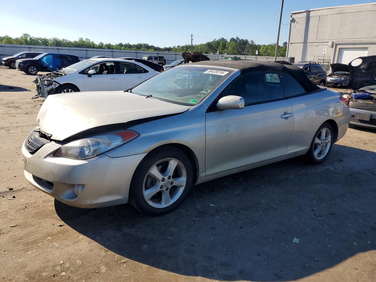 2006 Toyota Camry Solara Sle V6 Silver vin: 4T1FA38P56U083285