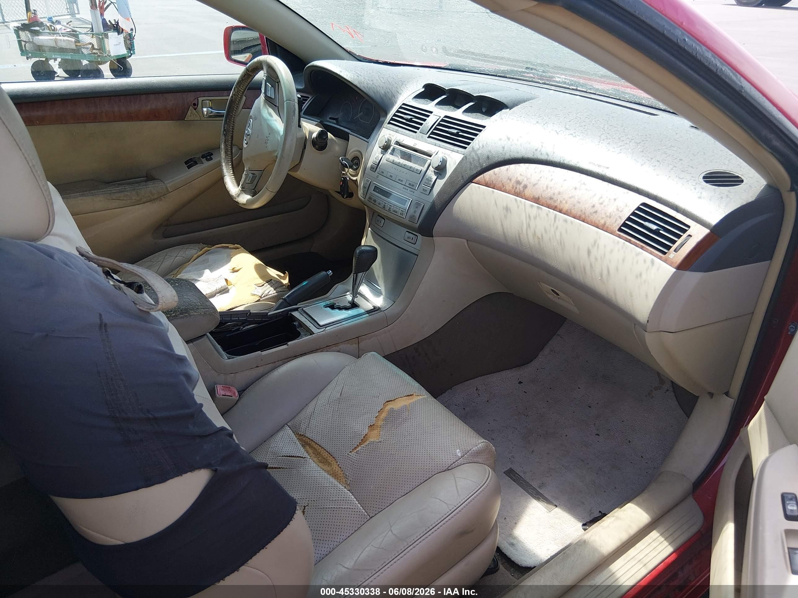 2007 Toyota Camry Solara Sle Red vin: 4T1FA38P57U125181