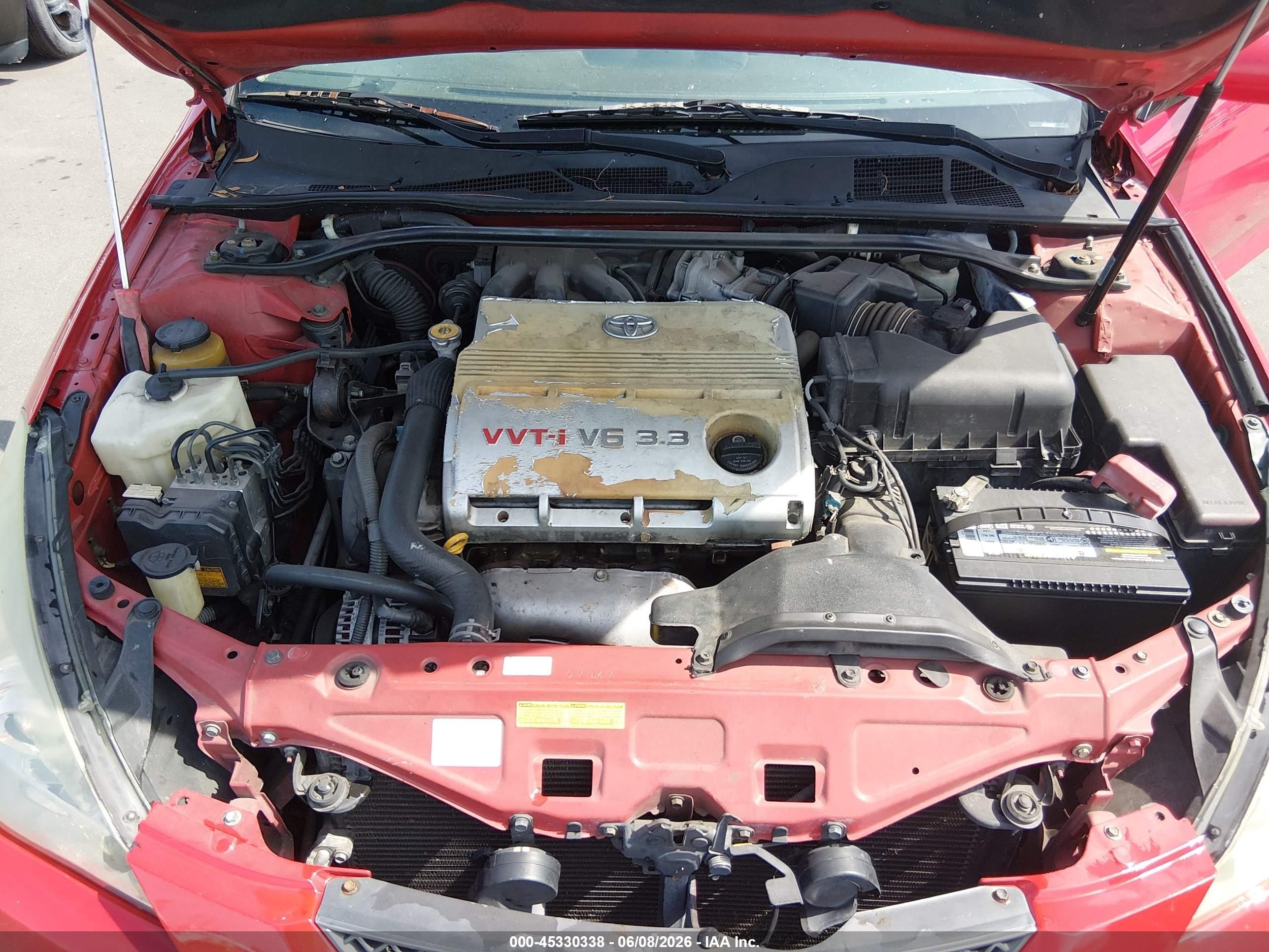 2007 Toyota Camry Solara Sle Red vin: 4T1FA38P57U125181