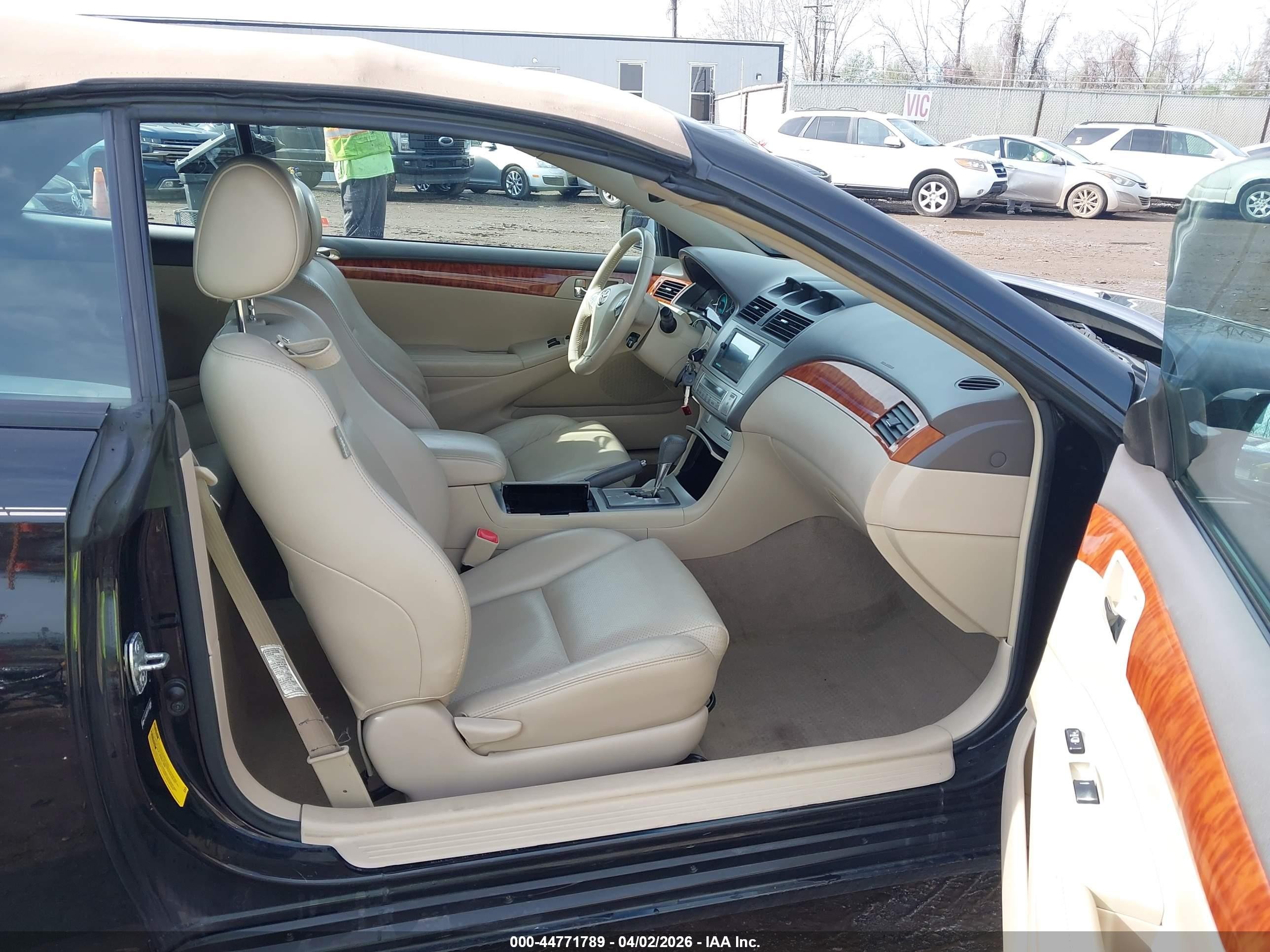 2007 Toyota Camry Solara Sle Black vin: 4T1FA38P57U135886