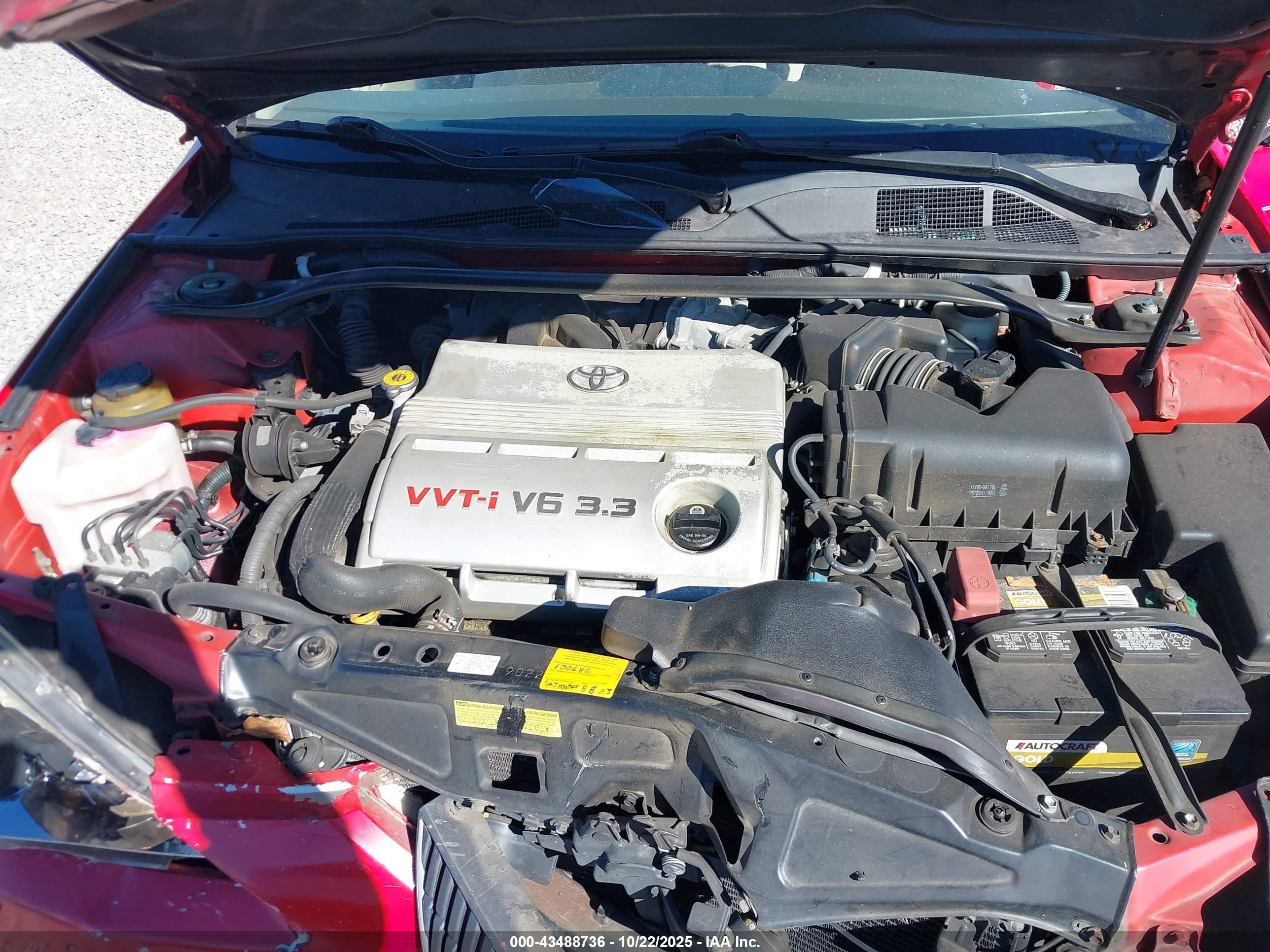 2008 Toyota Camry Solara Se Red vin: 4T1FA38P58U136912