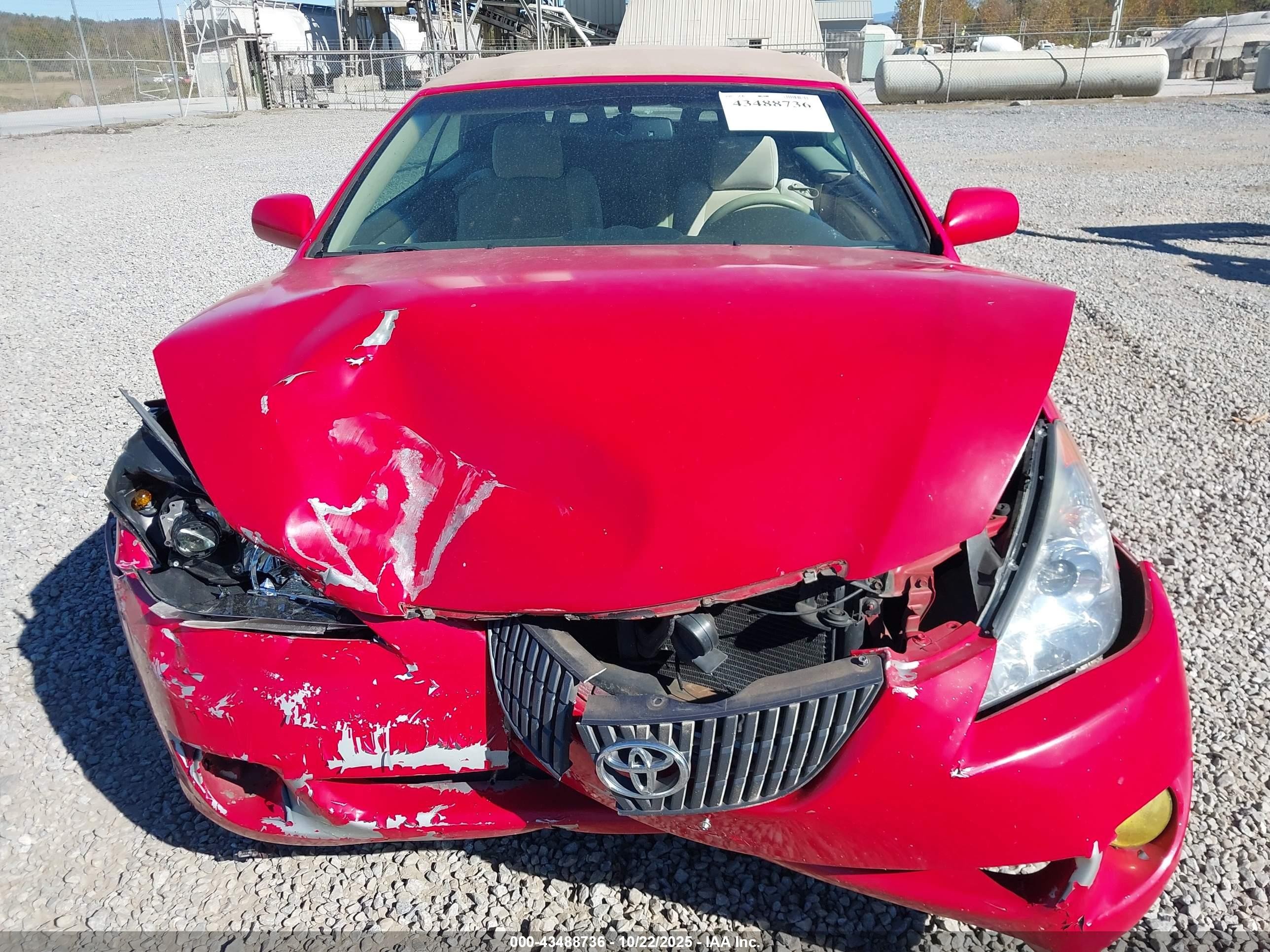 2008 Toyota Camry Solara Se Red vin: 4T1FA38P58U136912