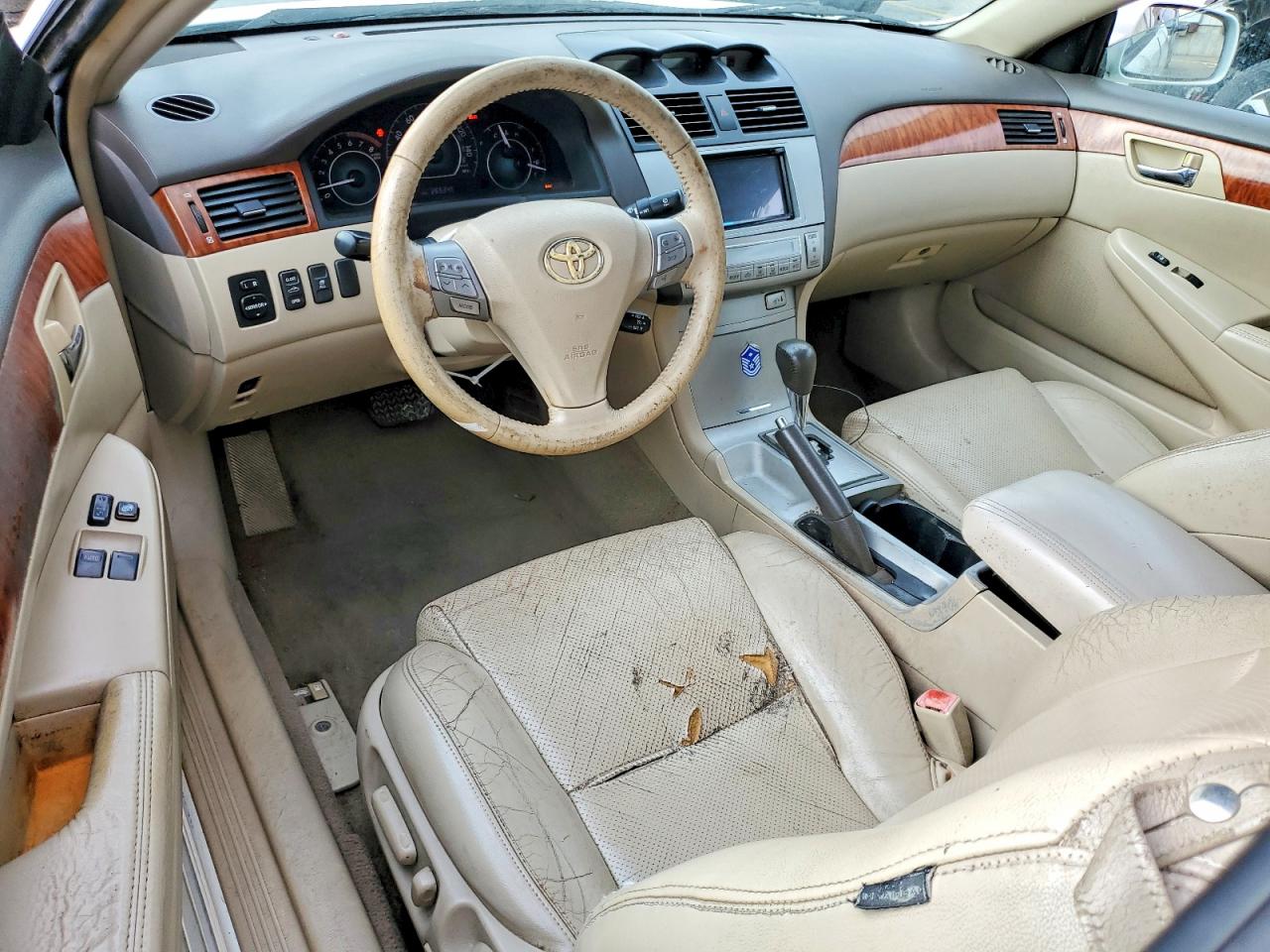 2008 Toyota Camry Solara Sle V6 White vin: 4T1FA38P58U148638