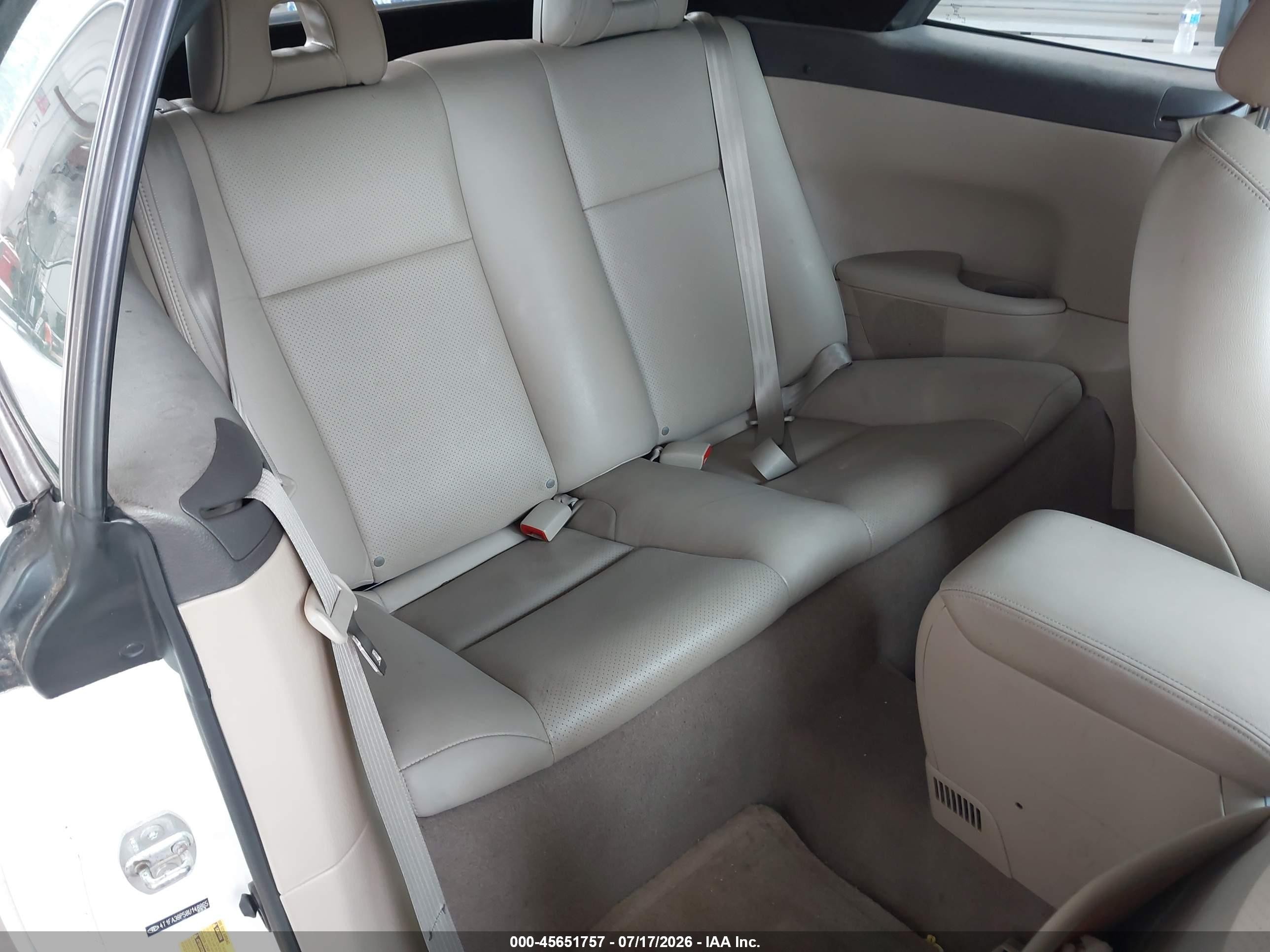 2008 Toyota Camry Solara Sle White vin: 4T1FA38P58U148865
