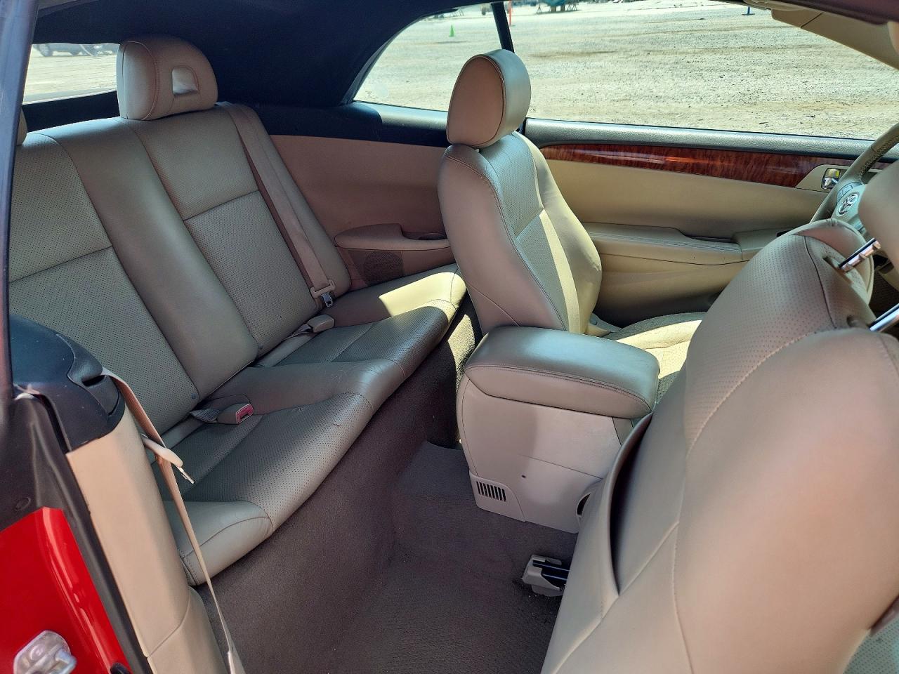 2008 Toyota Camry Solara Sle V6 Red vin: 4T1FA38P58U149790