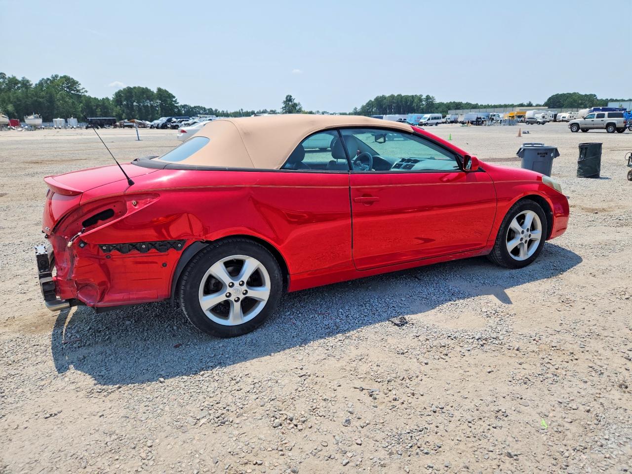 2008 Toyota Camry Solara Sle V6 Red vin: 4T1FA38P58U149790