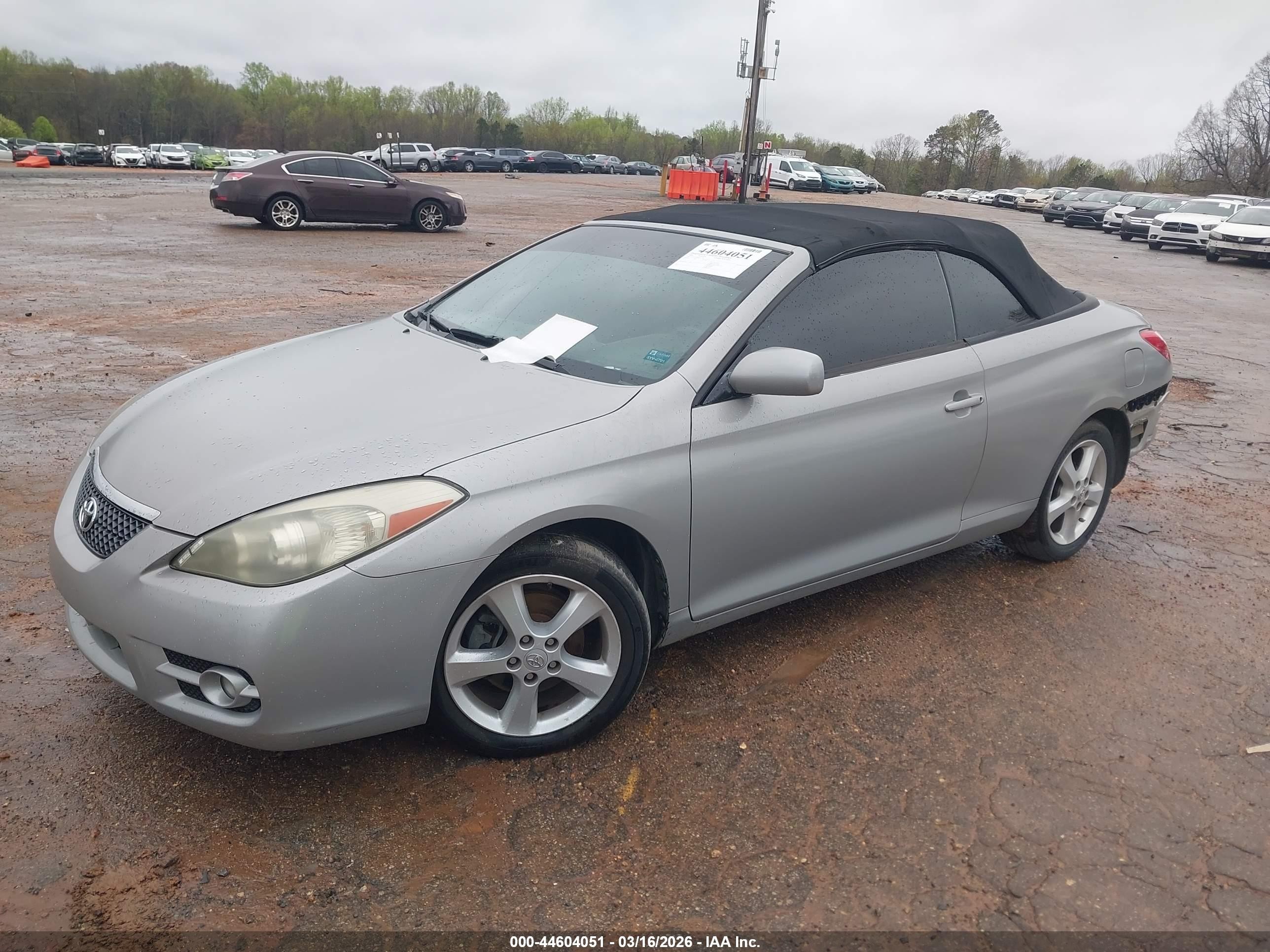 2008 Toyota Camry Solara Sle Silver vin: 4T1FA38P58U151796