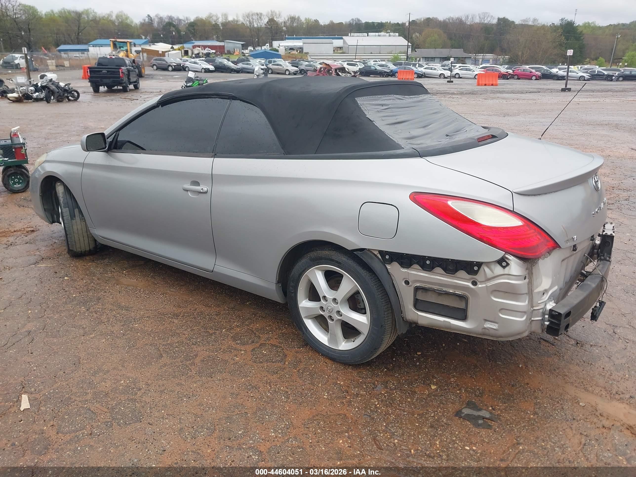 2008 Toyota Camry Solara Sle Silver vin: 4T1FA38P58U151796