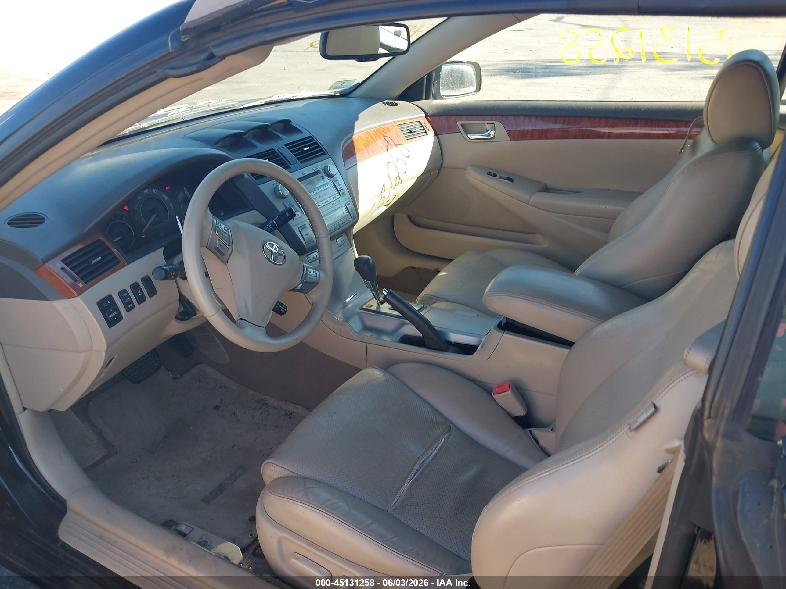 2008 Toyota Camry Solara Sle Black vin: 4T1FA38P58U153533