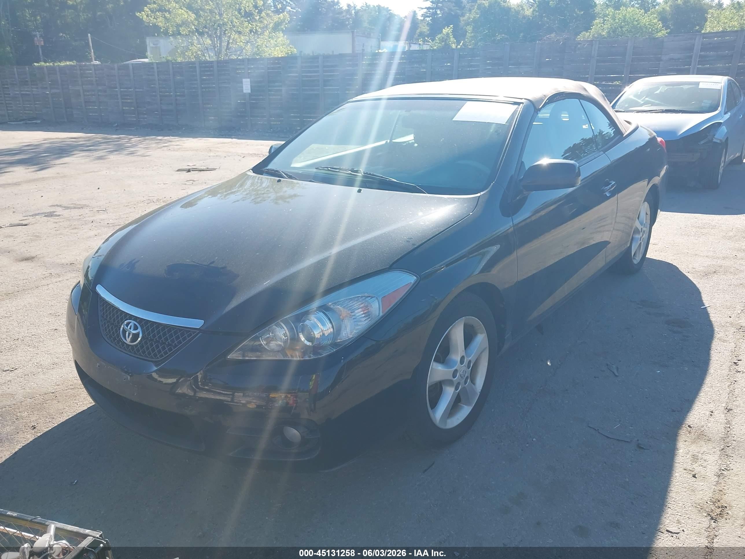 2008 Toyota Camry Solara Sle Black vin: 4T1FA38P58U153533