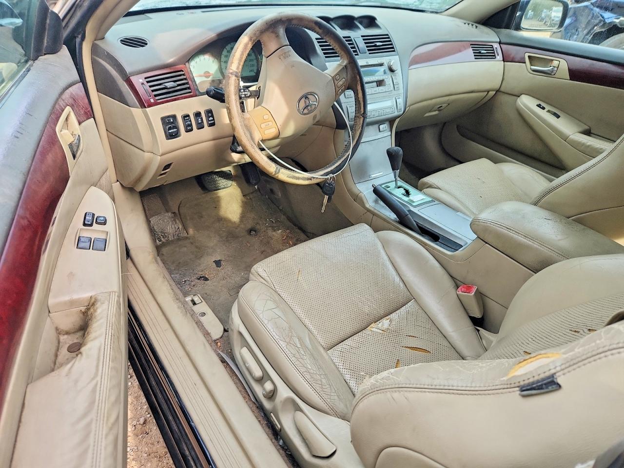 2004 Toyota Camry Solara Se V6 Black vin: 4T1FA38P64U026509