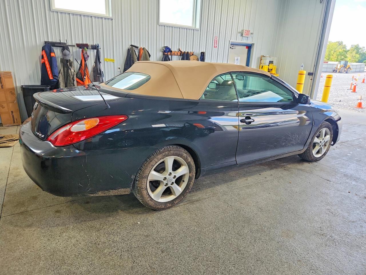 2005 Toyota Camry Solara Sle V6 Black vin: 4T1FA38P65U056403