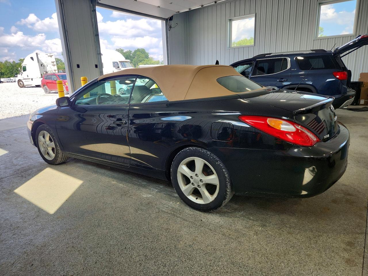 2005 Toyota Camry Solara Sle V6 Black vin: 4T1FA38P65U056403
