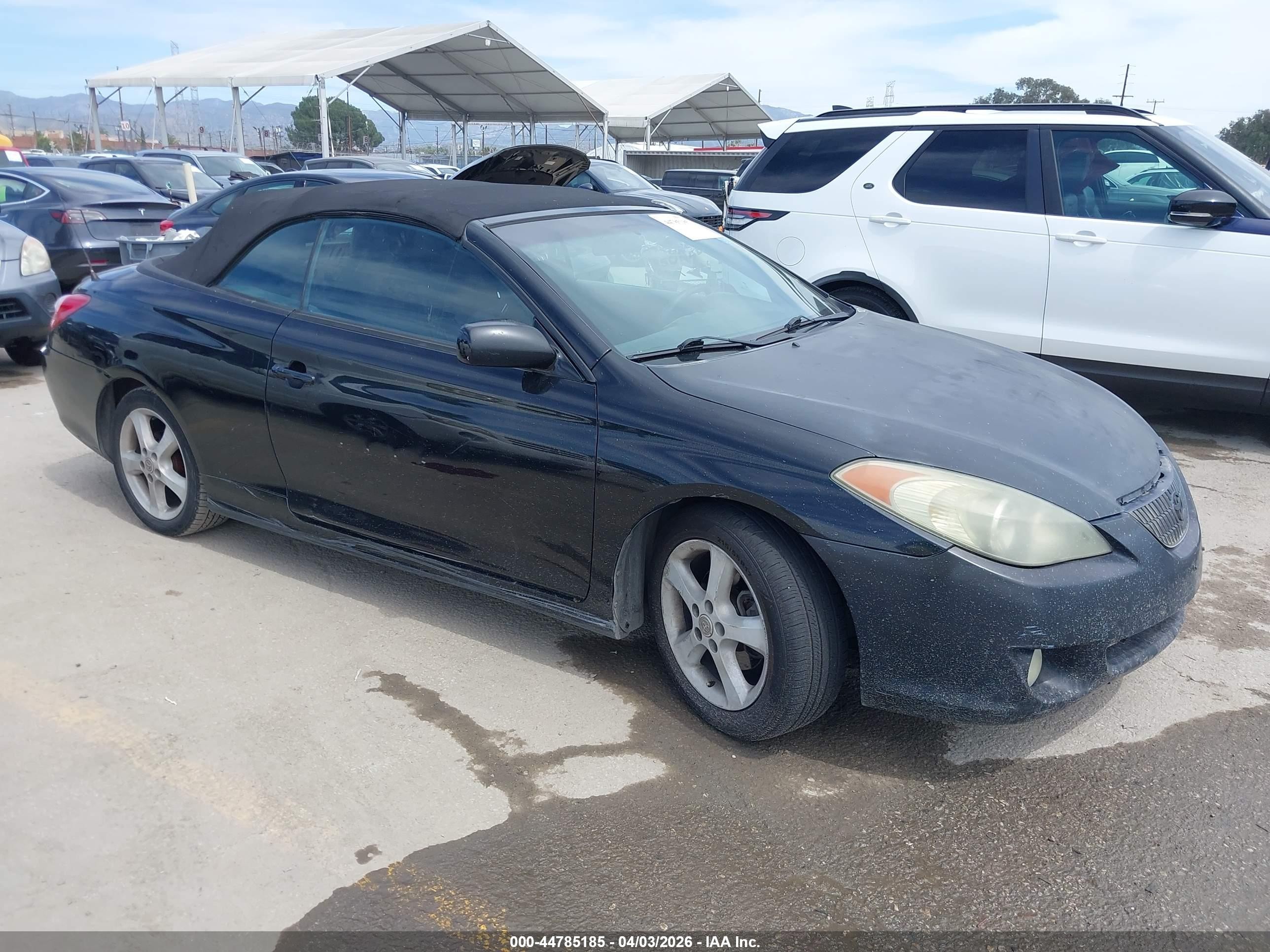 2005 Toyota Camry Solara Se Black vin: 4T1FA38P65U062525