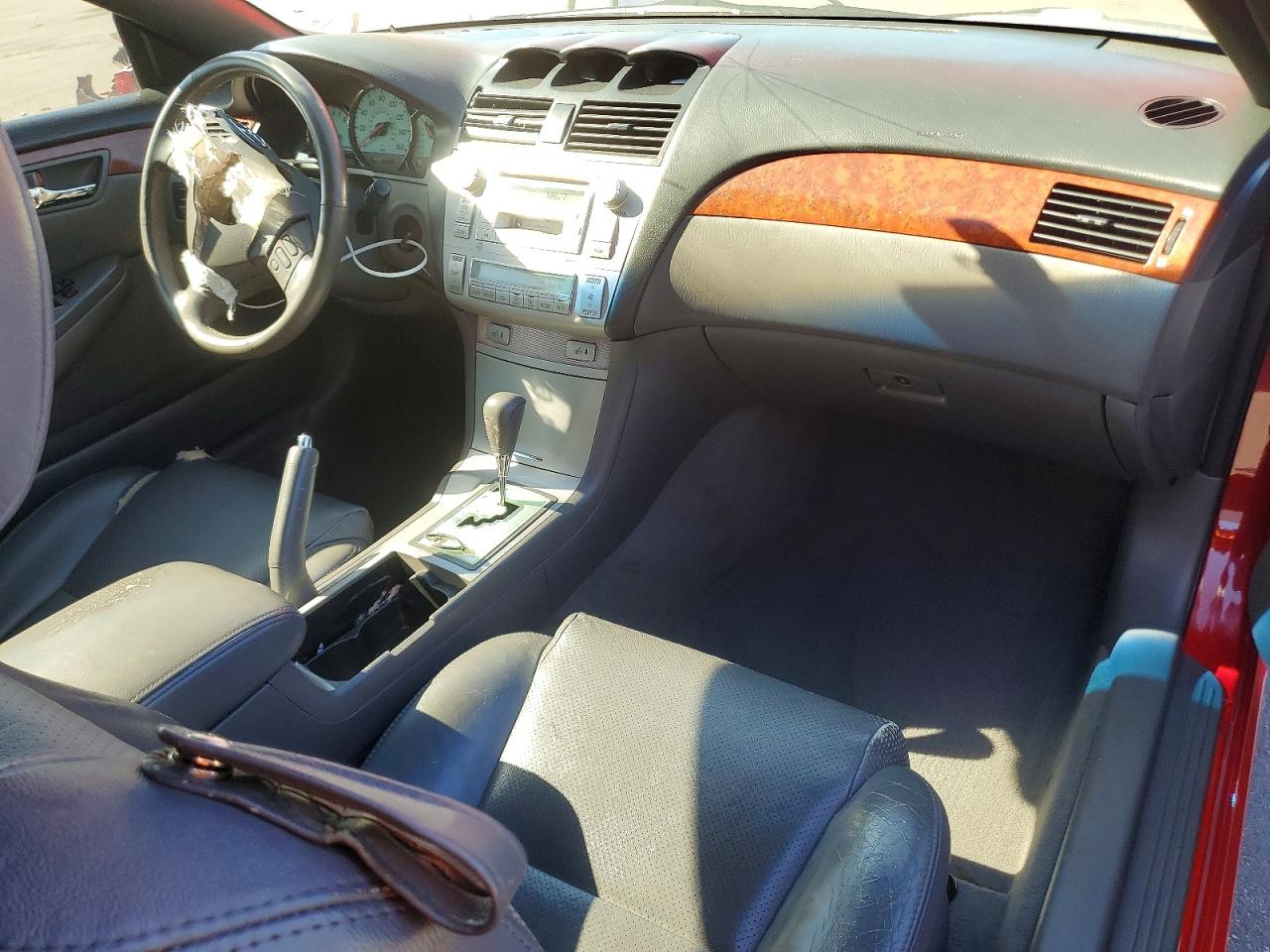 2006 Toyota Camry Solara Sle V6 Red vin: 4T1FA38P66U081223