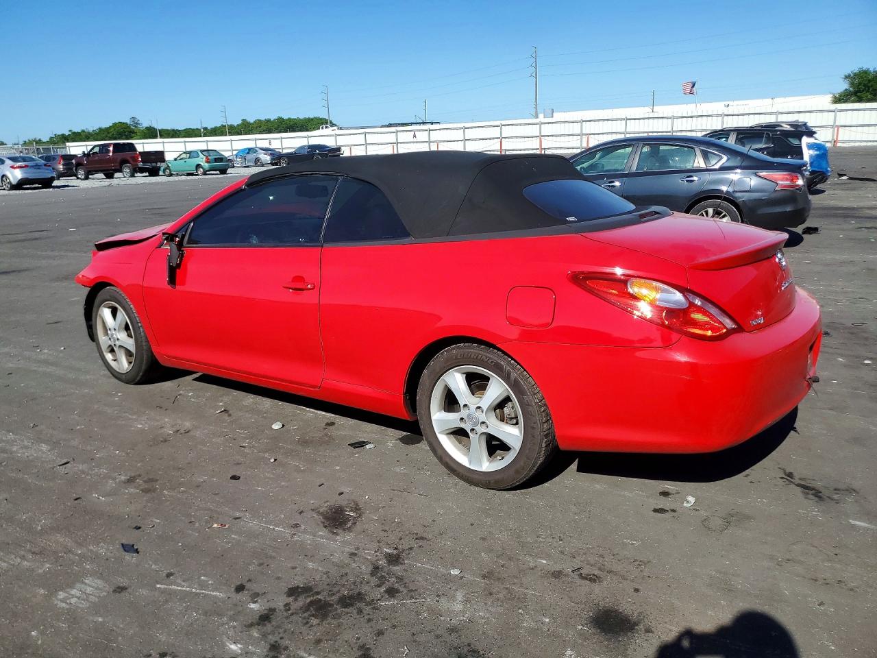 2006 Toyota Camry Solara Sle V6 Red vin: 4T1FA38P66U081223