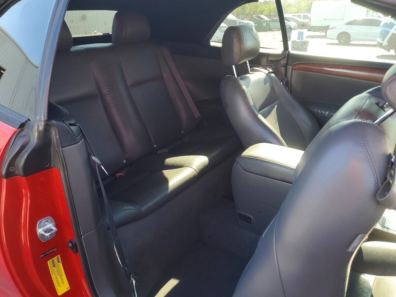 2006 Toyota Camry Solara Sle V6 Red vin: 4T1FA38P66U081223