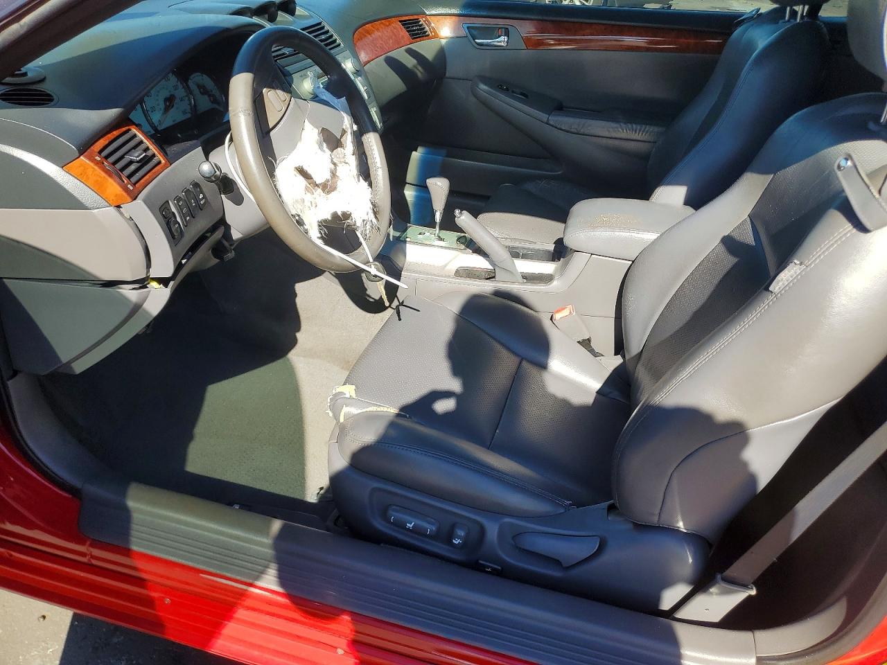 2006 Toyota Camry Solara Sle V6 Red vin: 4T1FA38P66U081223