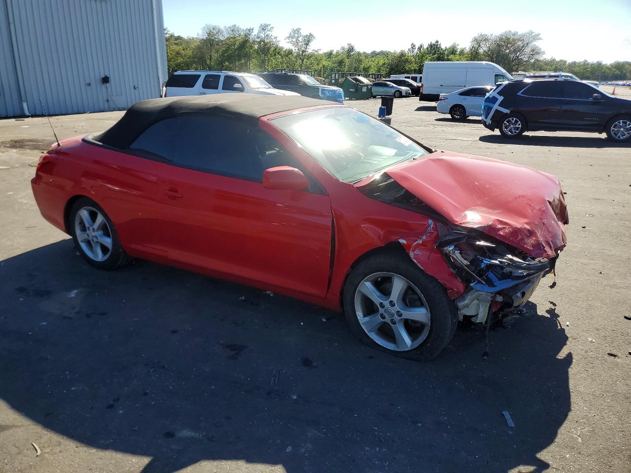 2006 Toyota Camry Solara Sle V6 Red vin: 4T1FA38P66U081223