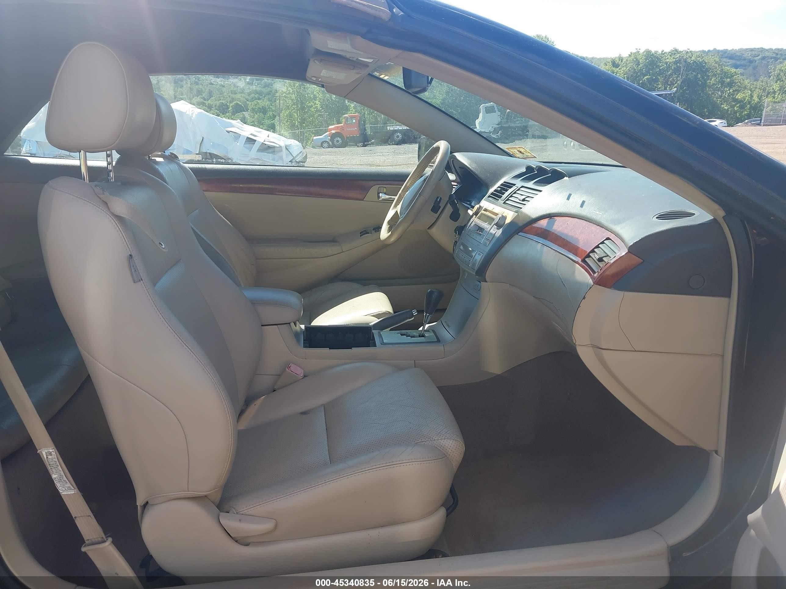 2006 Toyota Camry Solara Sle Black vin: 4T1FA38P66U084235