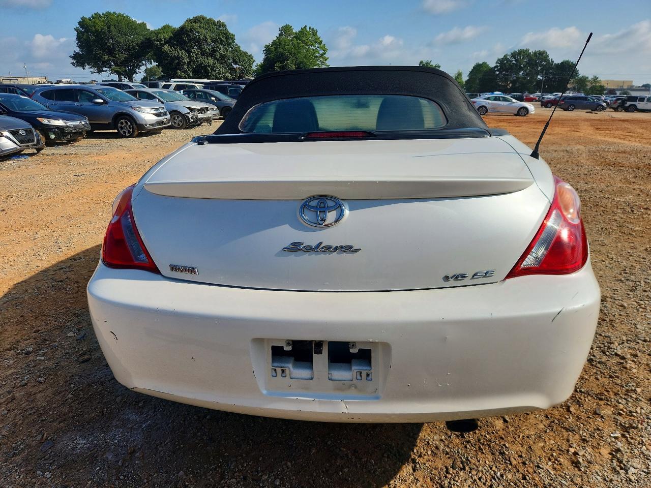 2006 Toyota Camry Solara Se V6 Белый vin: 4T1FA38P66U087474