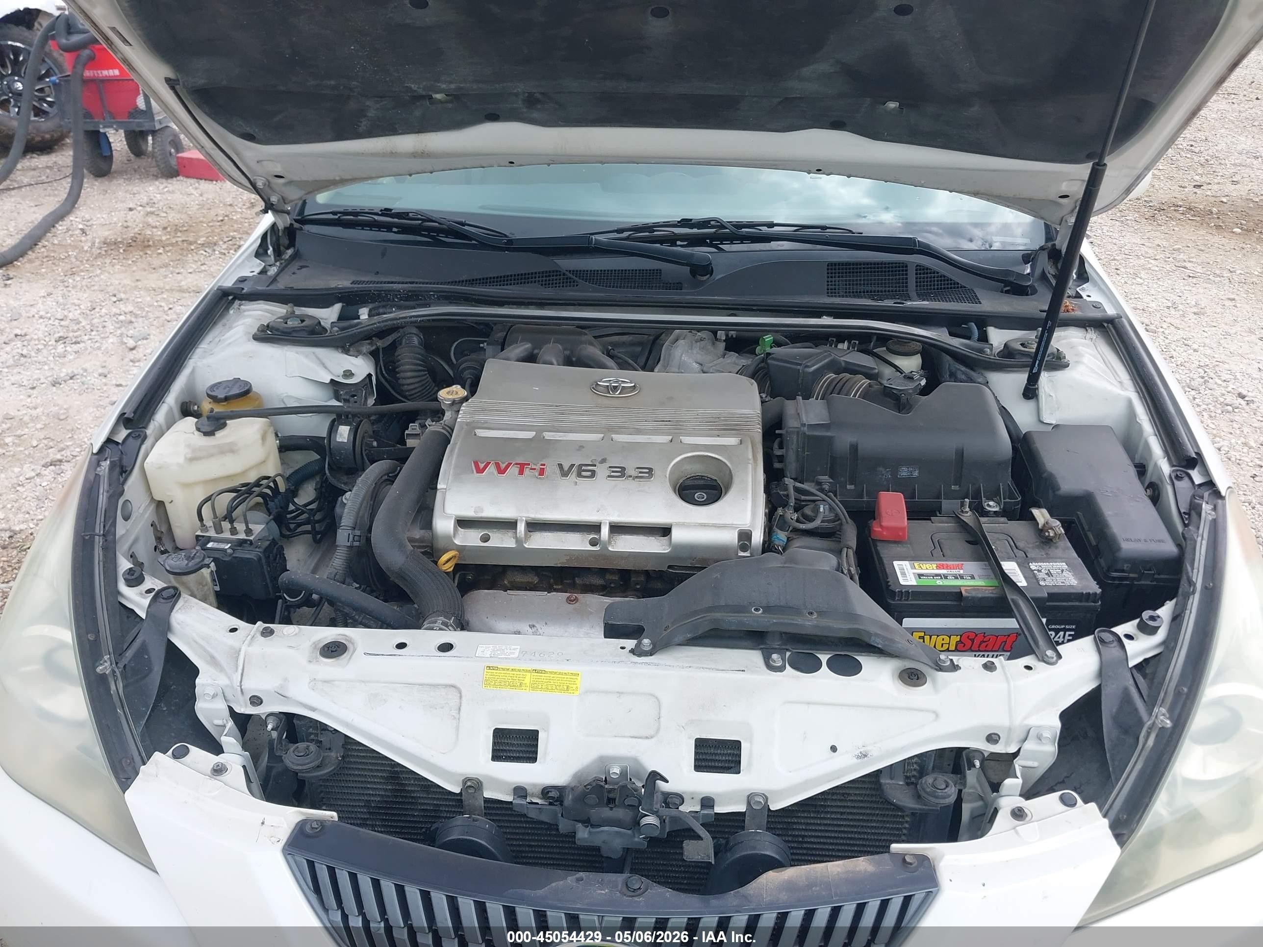 2006 Toyota Camry Solara Sle White vin: 4T1FA38P66U093419