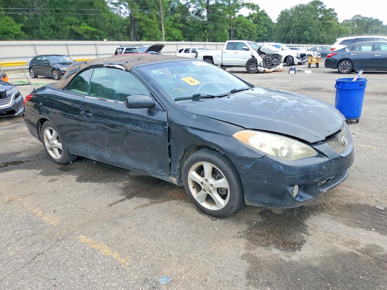 2006 Toyota Camry Solara Sle V6 Black vin: 4T1FA38P66U095932