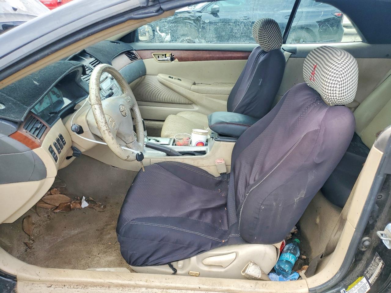2006 Toyota Camry Solara Sle V6 Black vin: 4T1FA38P66U095932