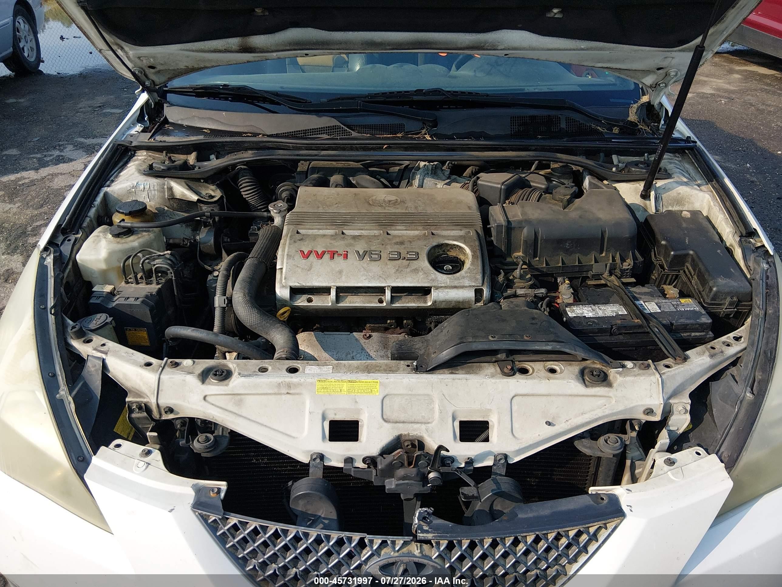 2007 Toyota Camry Solara Sle White vin: 4T1FA38P67U126405