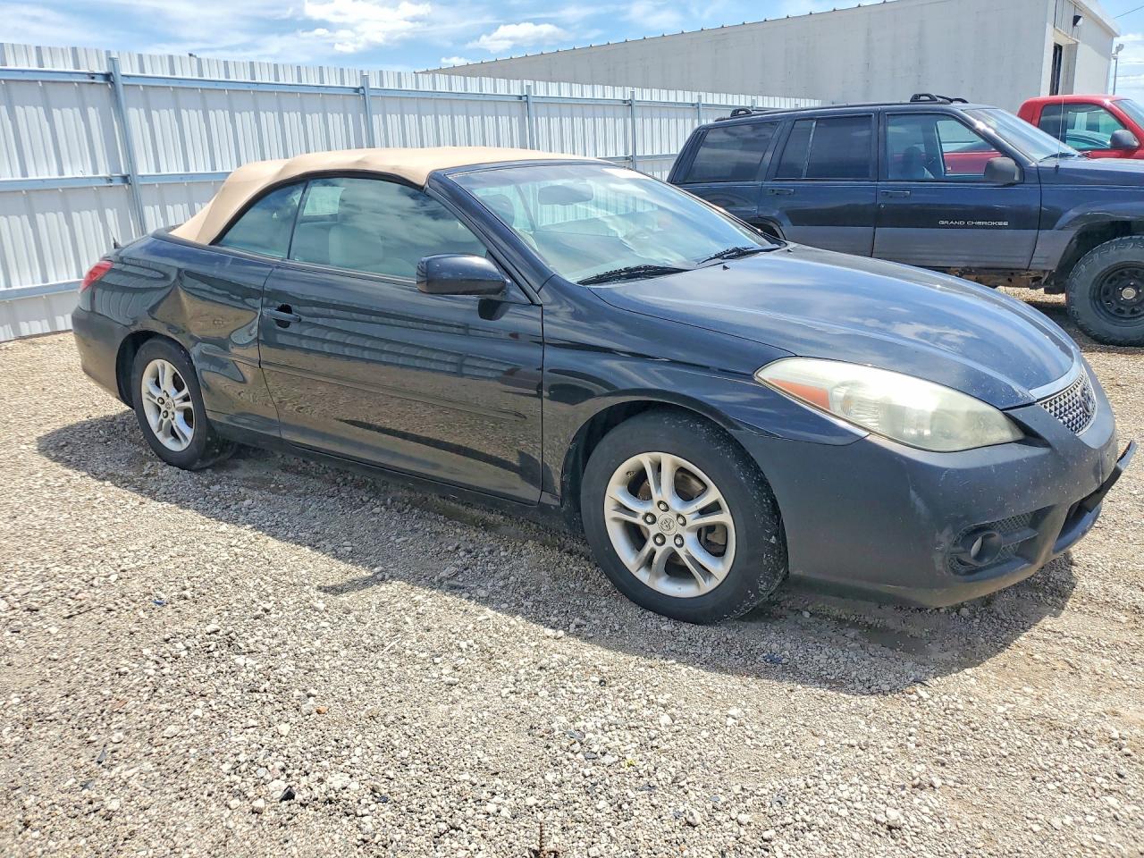 2007 Toyota Camry Solara Se V6 Black vin: 4T1FA38P67U127425